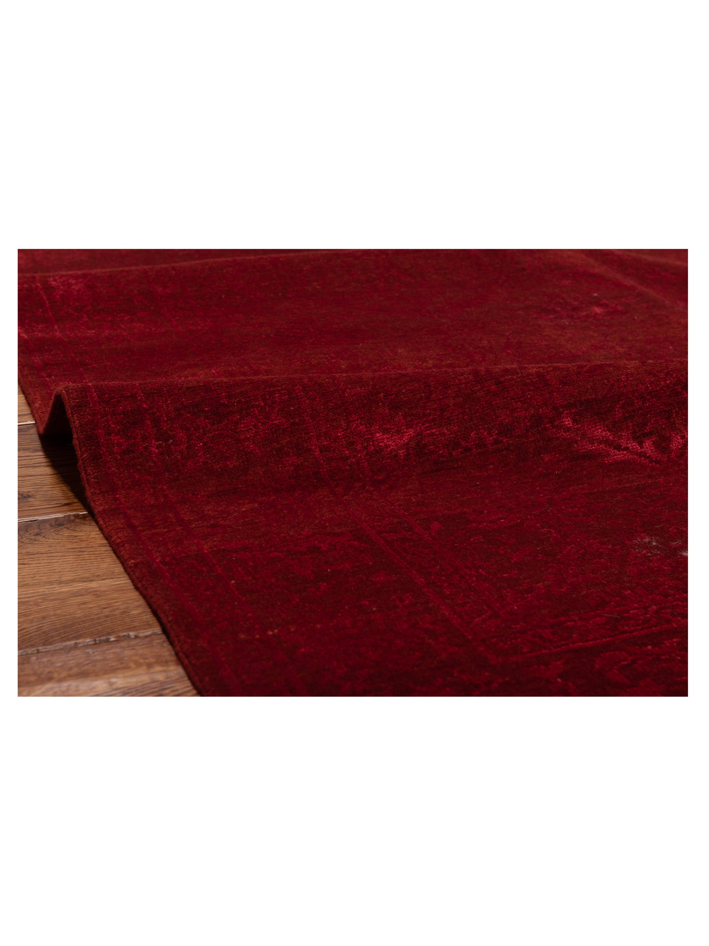 Defne Claire Red 4.1x5.9 Hand Knotted Rug