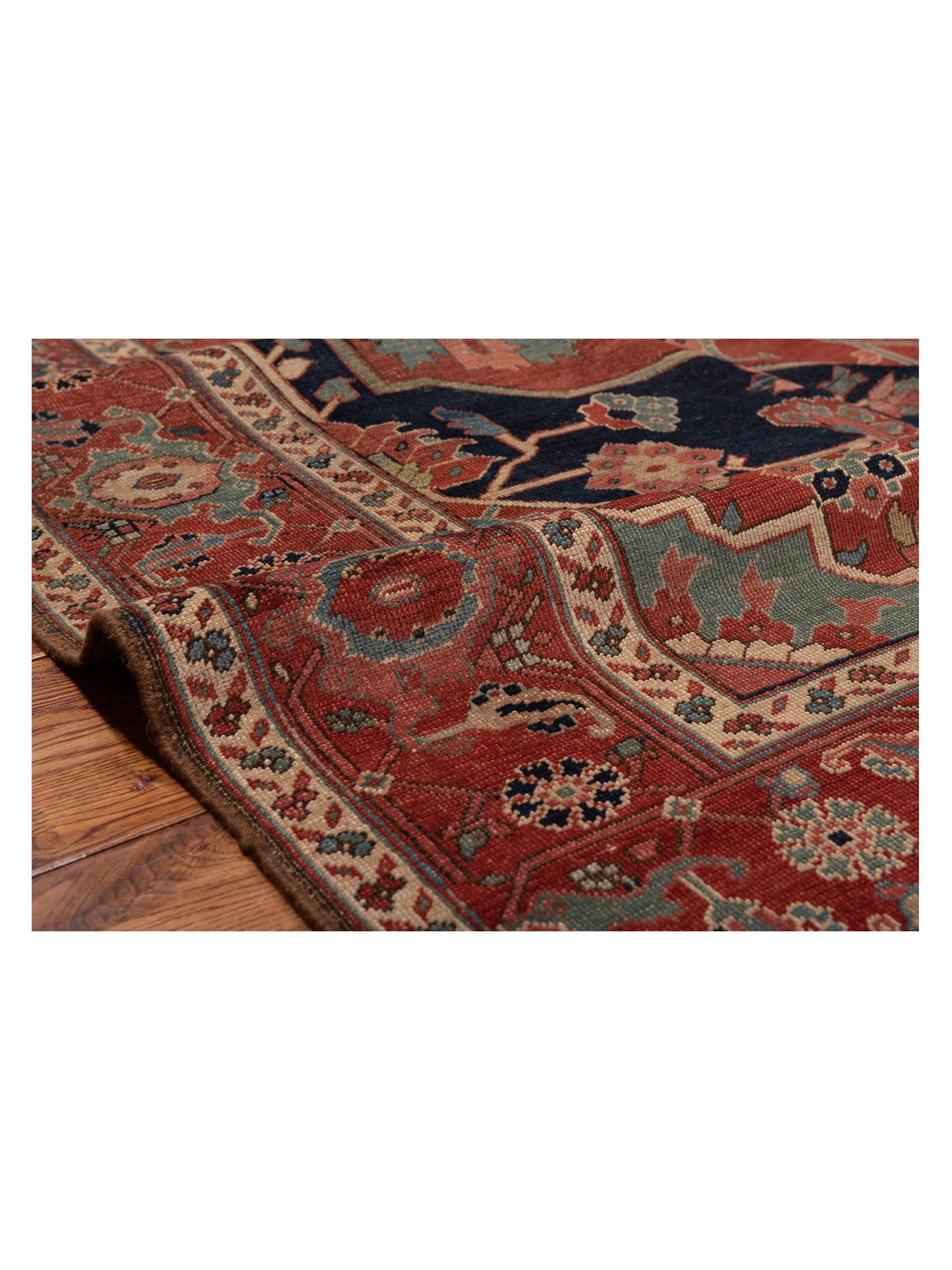 Persian Antique 147591 Red Navy 9.3x12.5 Hand Knotted Rugs