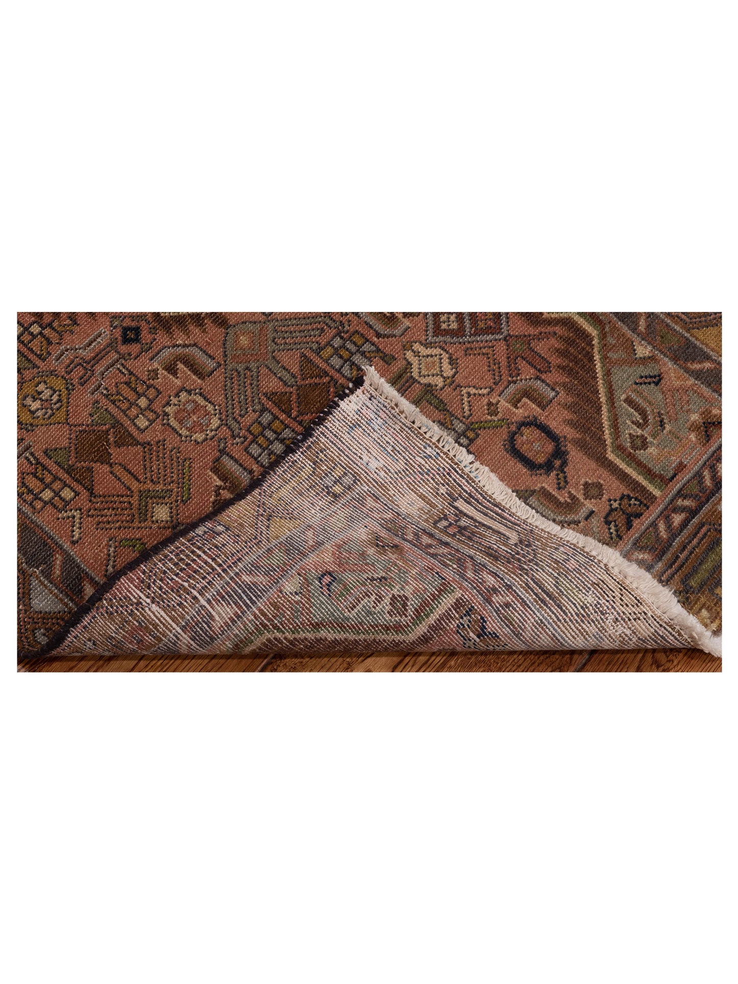 Antique Heirloom 147679 Brown Brown 2.5x9.7 Hand Knotted Rug