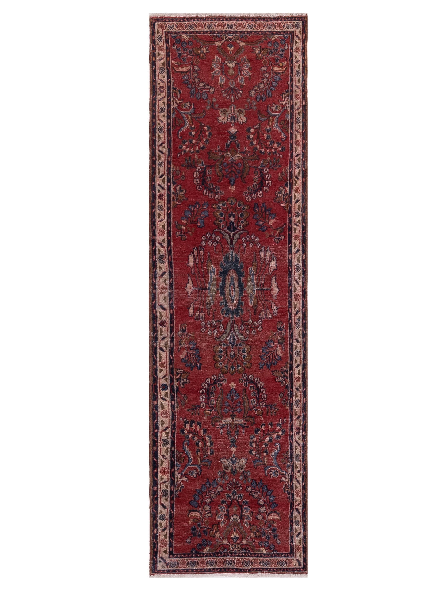 Pasha Antique Heirloom Rust Ivory Traditional