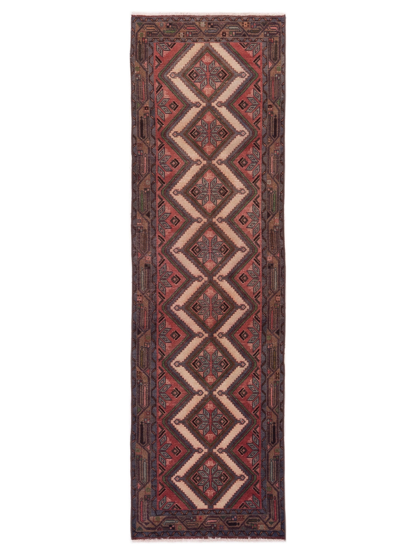 Pasha Antique Heirloom Ivory Brown Traditional