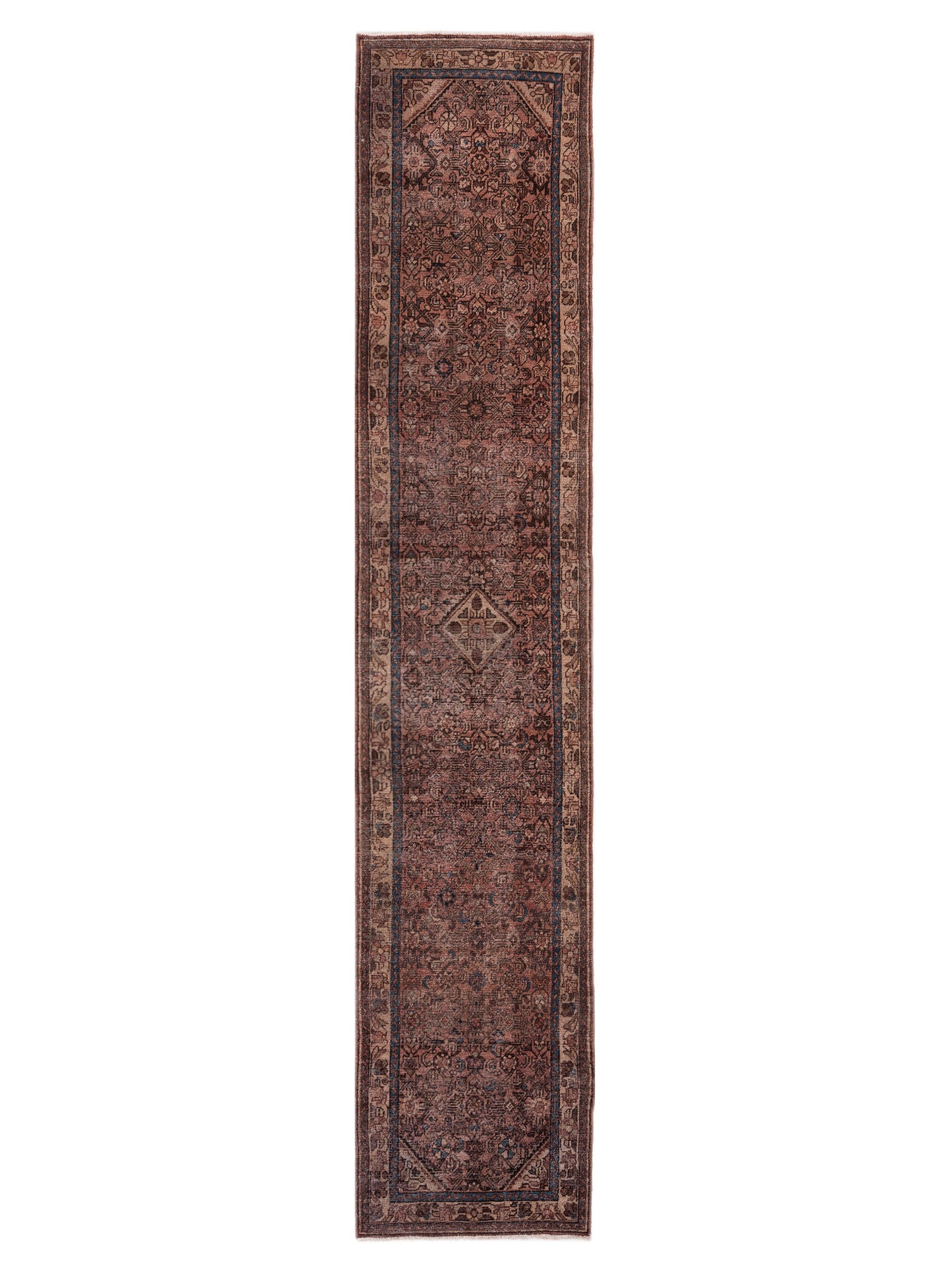 Pasha Antique Heirloom Brown Ivory Traditional