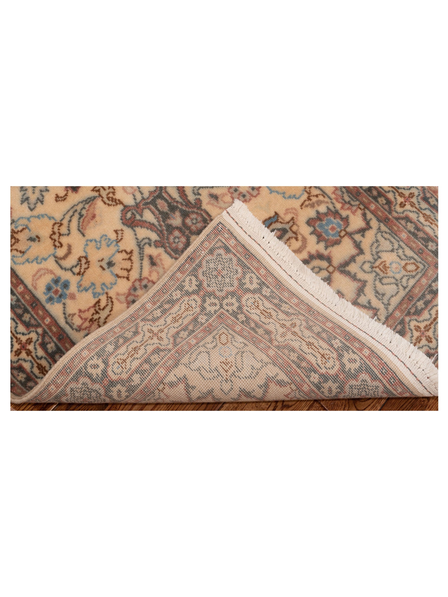 Ladik 147789 Ivory 2.8x10 Hand Knotted Rug