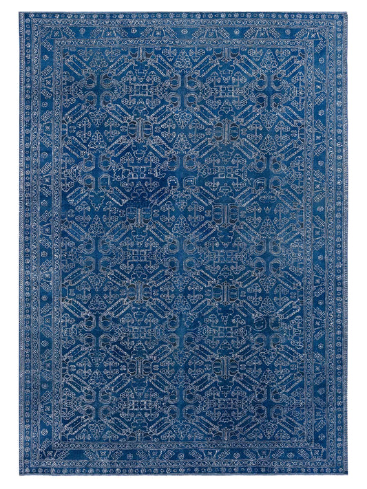 Pasha Vintage  Blue Blue Contemporary