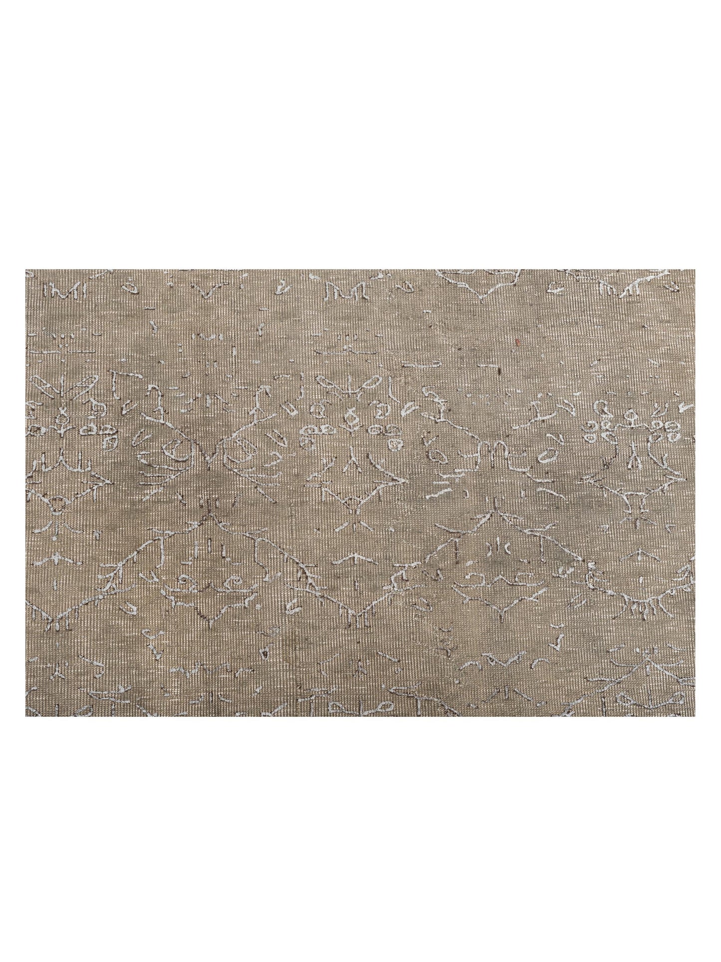 Vintage 147826 Gray Gray 8.6x12.6 Hand Knotted Rug