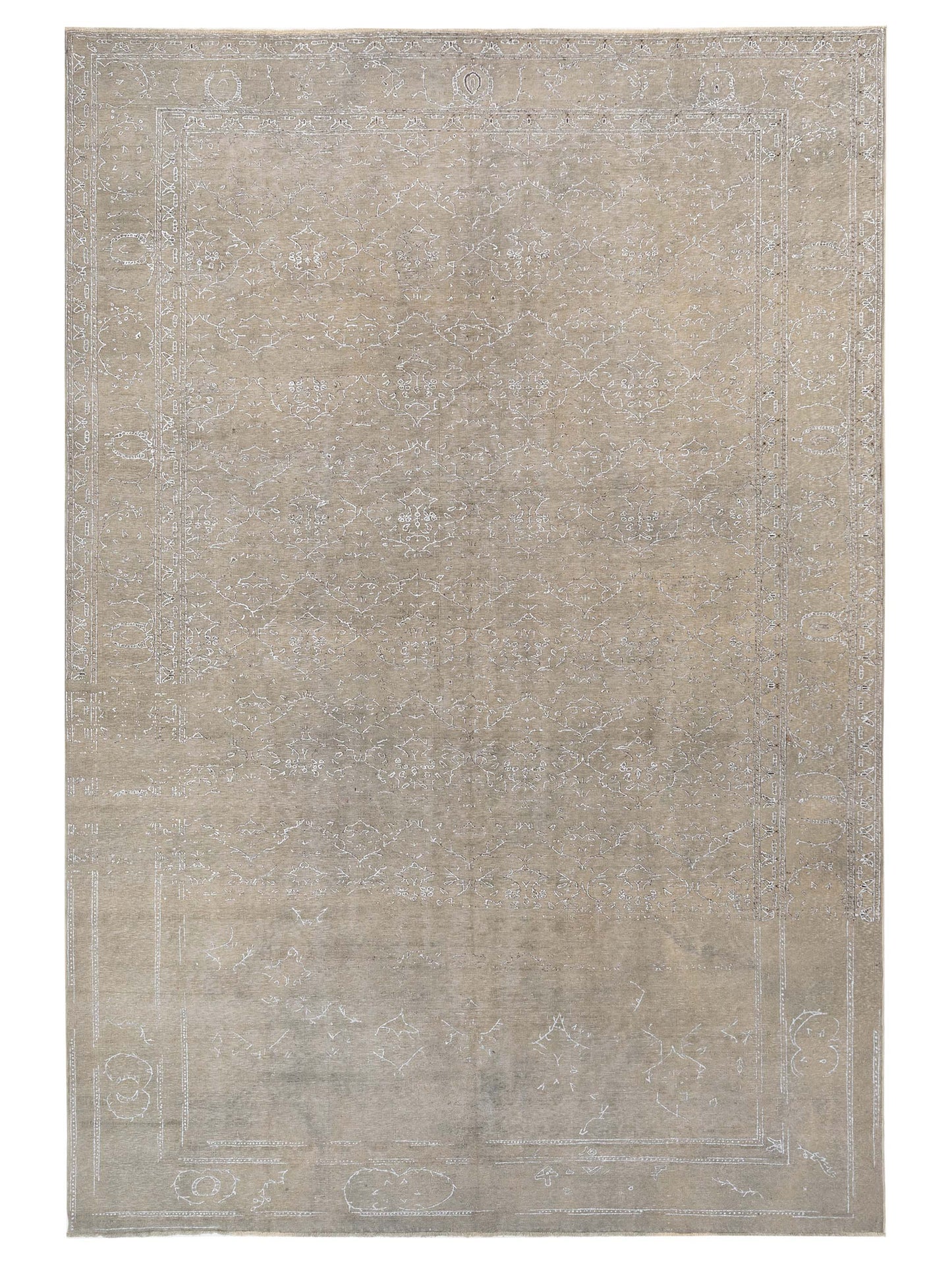 Pasha Vintage  Gray Gray Contemporary