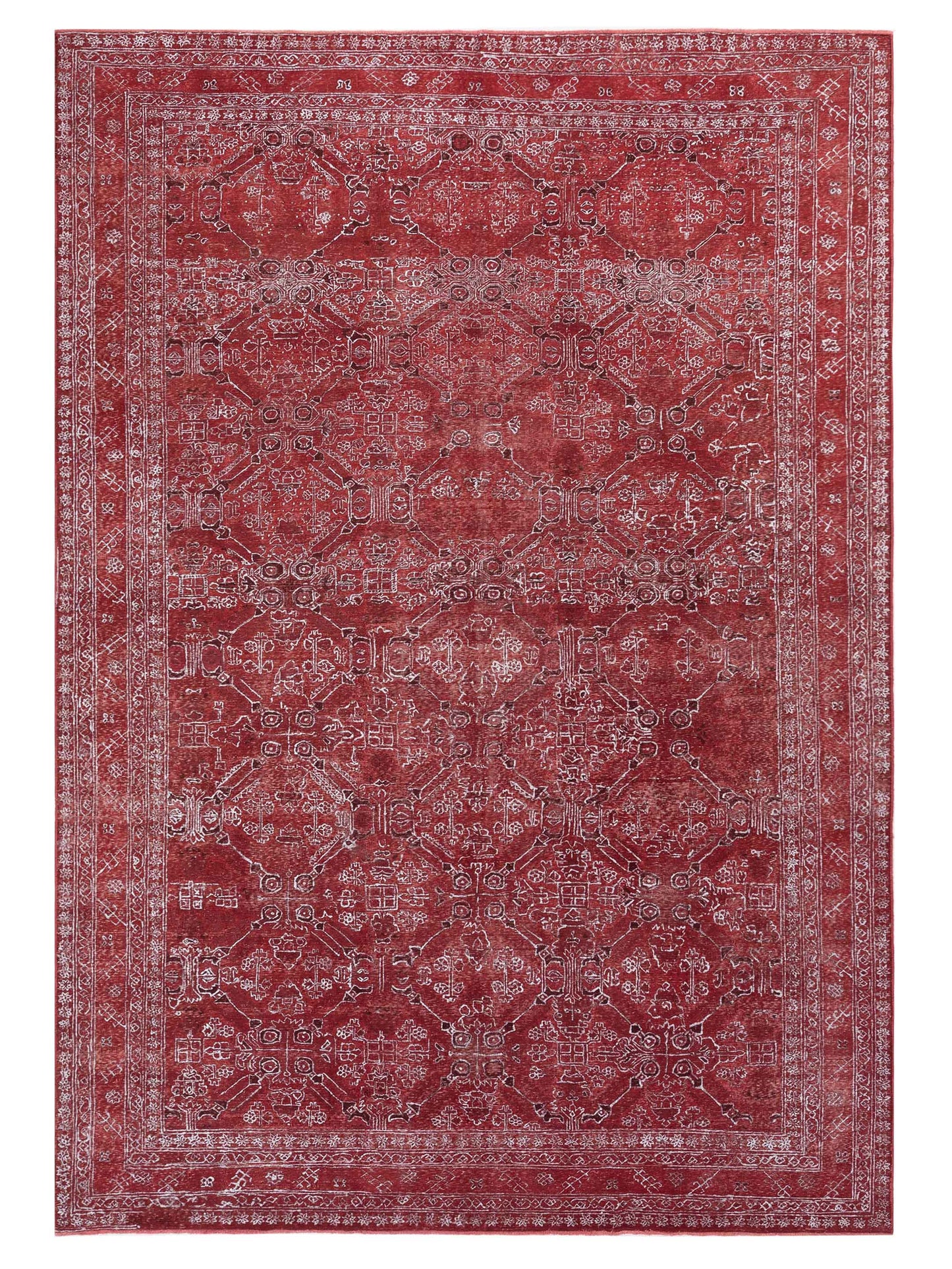 Pasha Vintage Red Red Contemporary