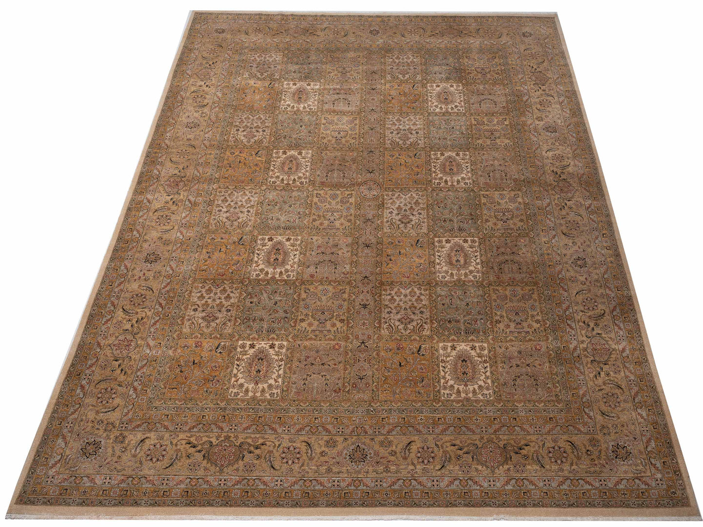 Ghazani 147841 Multi Multi 11.10x16.1 Hand Knotted Rug
