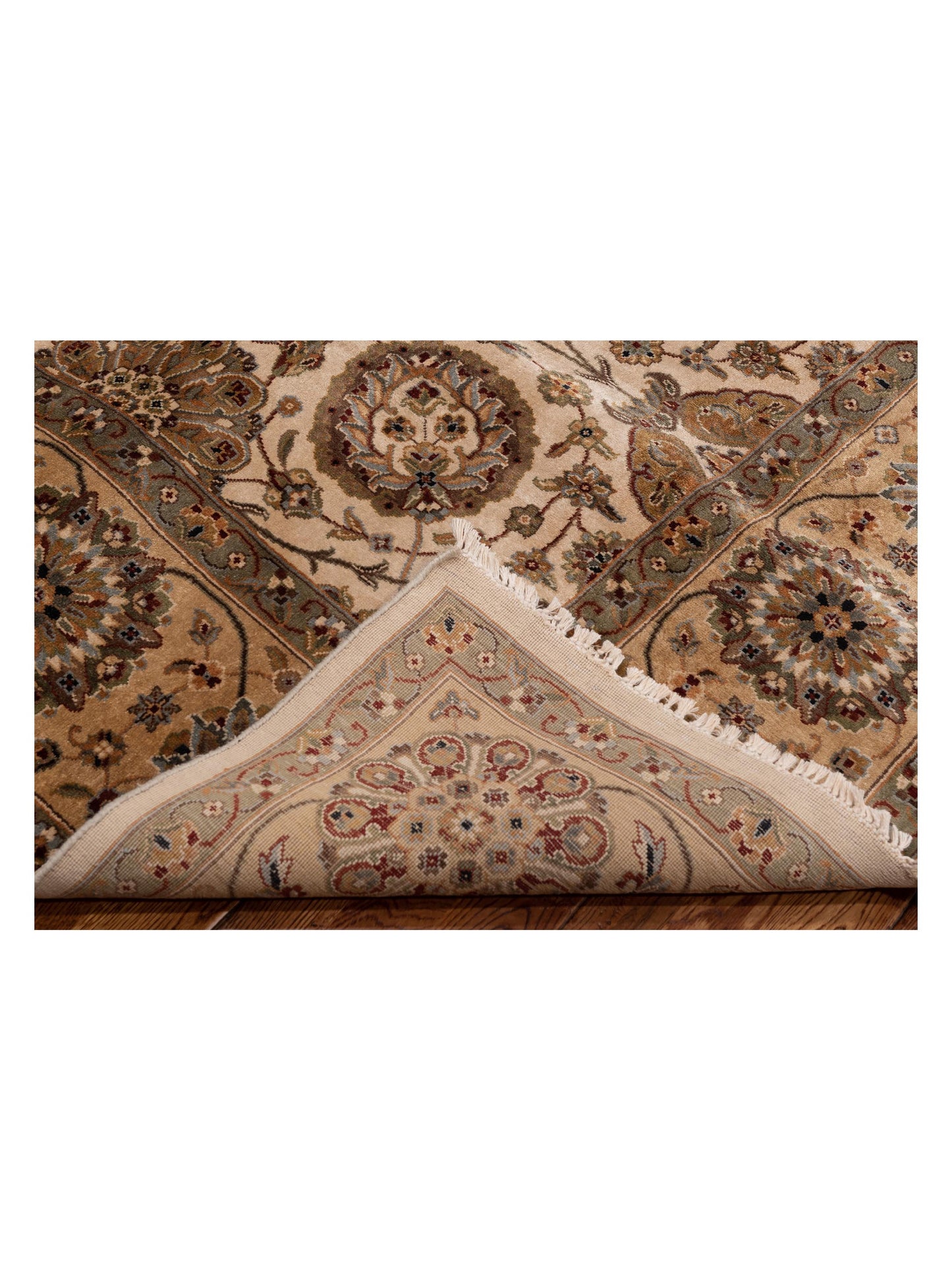 Imperial 147851 Ivory Gold 7.11x10 Hand Knotted Rug
