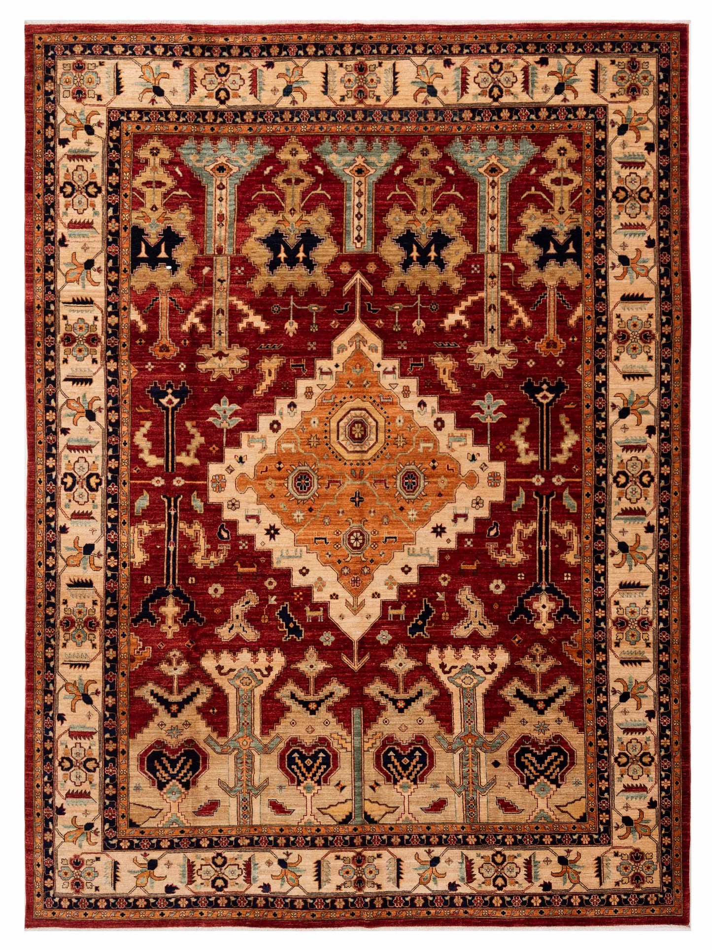 Nomad Laila Red Ivory Traditional