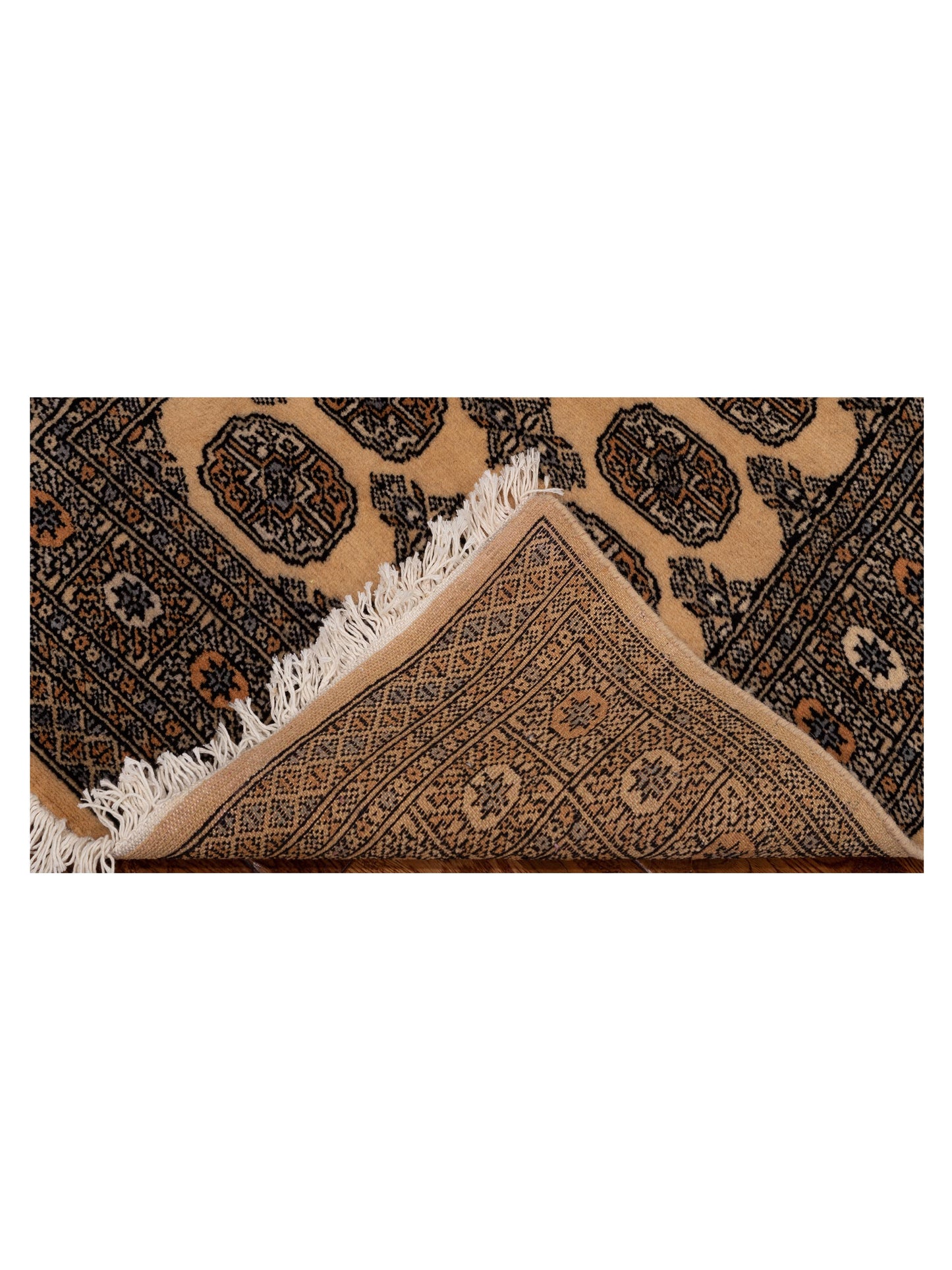 Bokhara 147861 Beige Beige 3.1x5 Hand Knotted Rug
