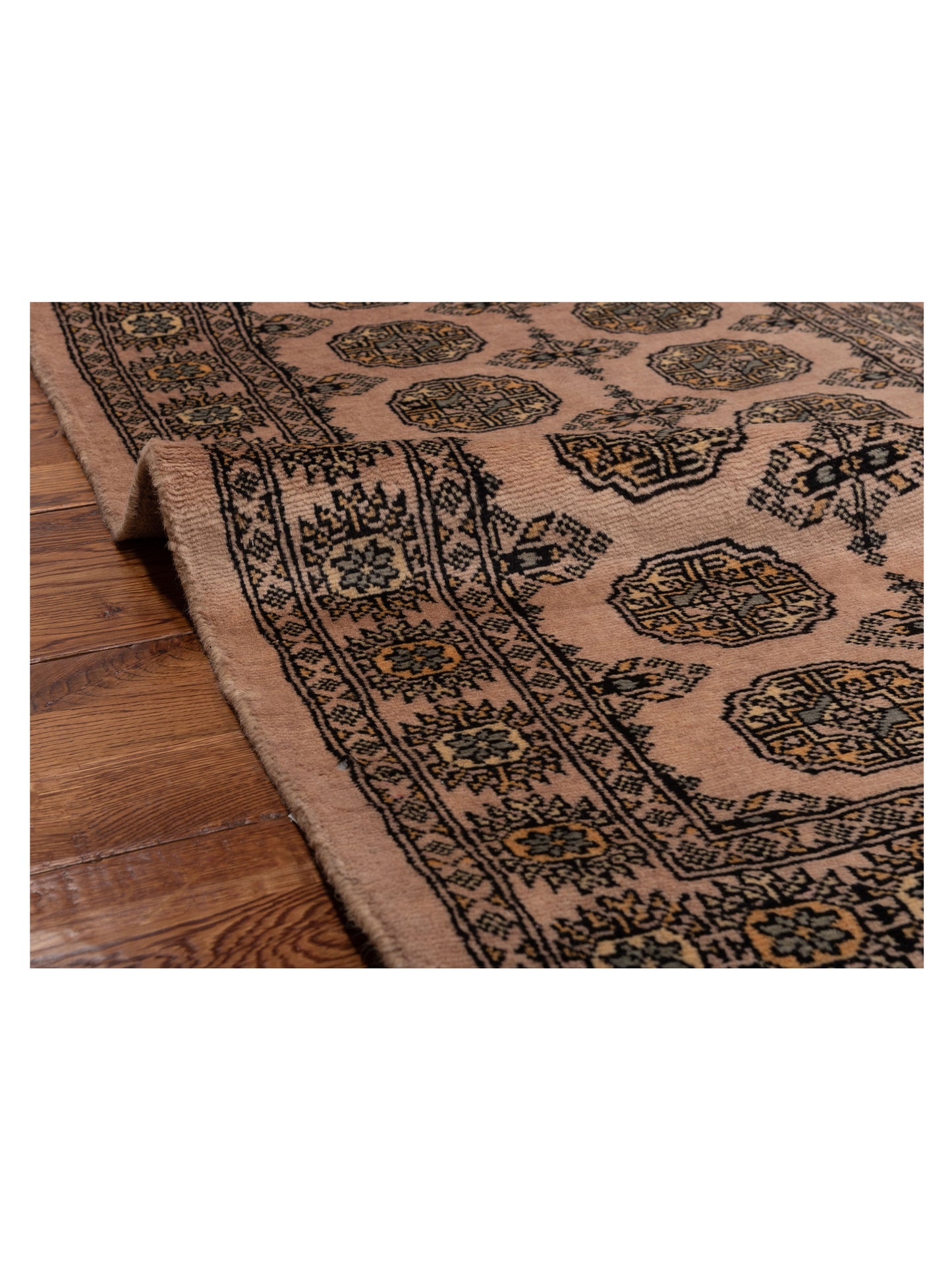 Bokhara 147867 Beige Beige 3x5 Hand Knotted Rug