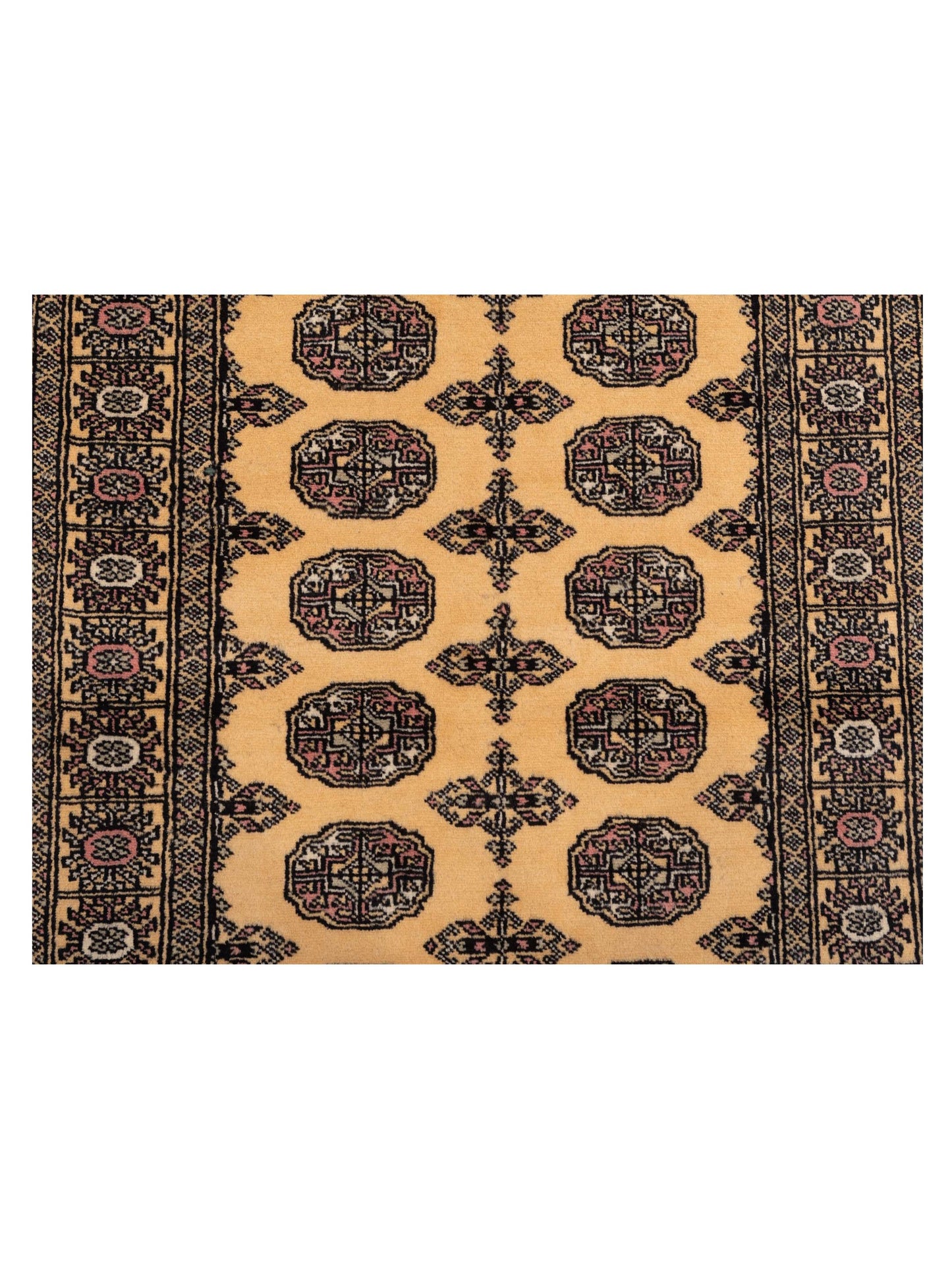 Bokhara 147873 Beige Gray 3.2x4.9 Hand Knotted Rug