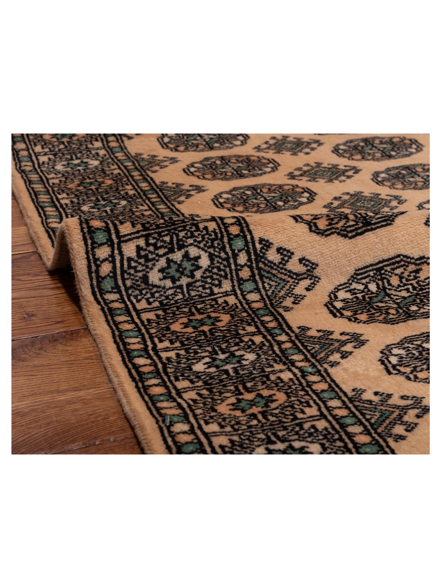 Bokhara 147877 Beige Beige 3.1x4.7 Hand Knotted Rug