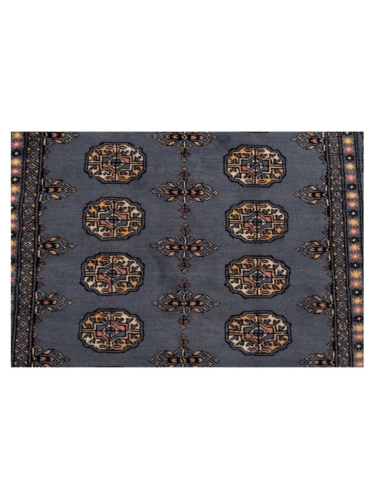 Bokhara 147893 Blue 4.1x6 Hand Knotted Rug