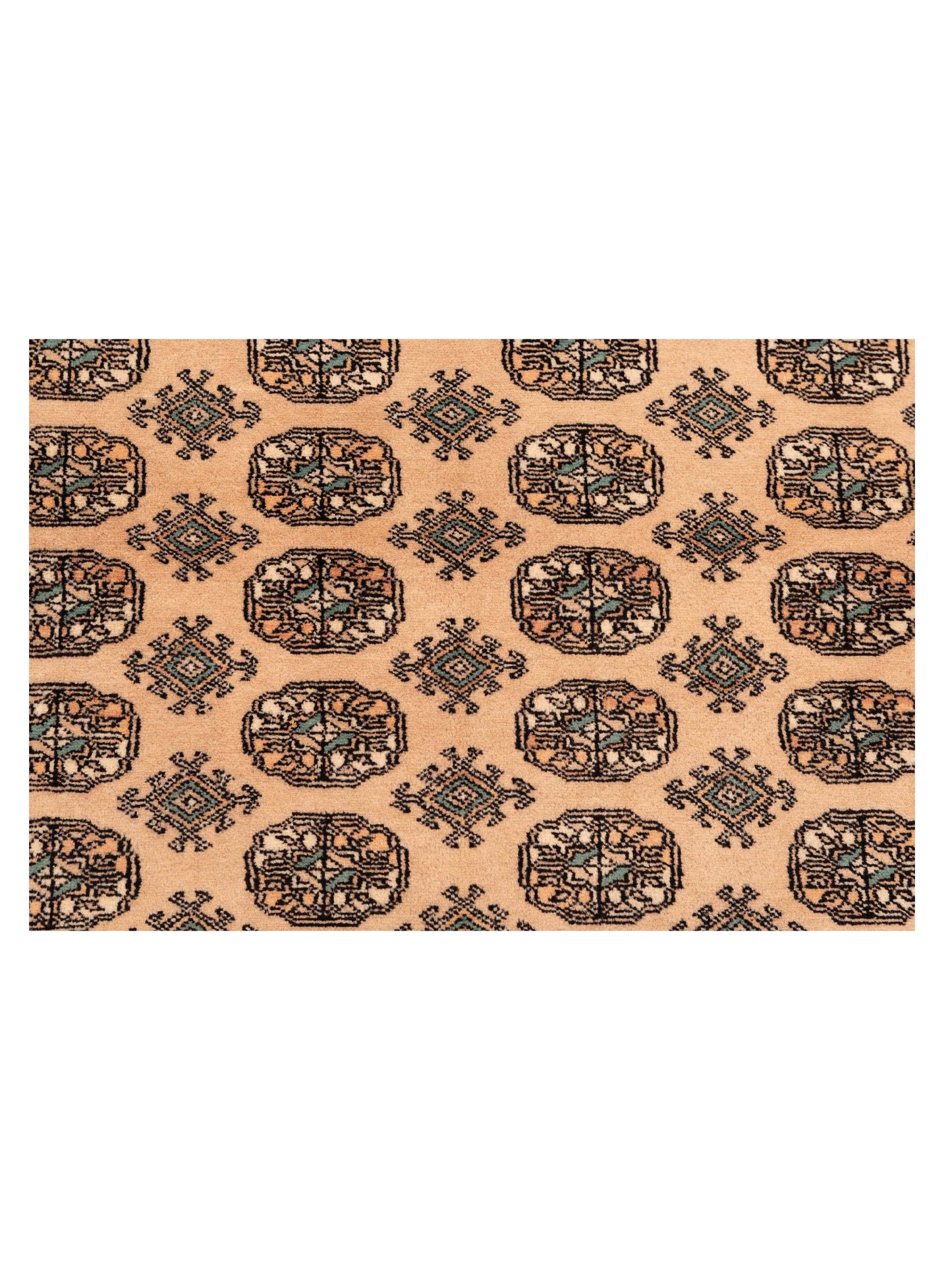 Bokhara 147907 Beige Beige 5.x8.3 Hand Knotted Rug