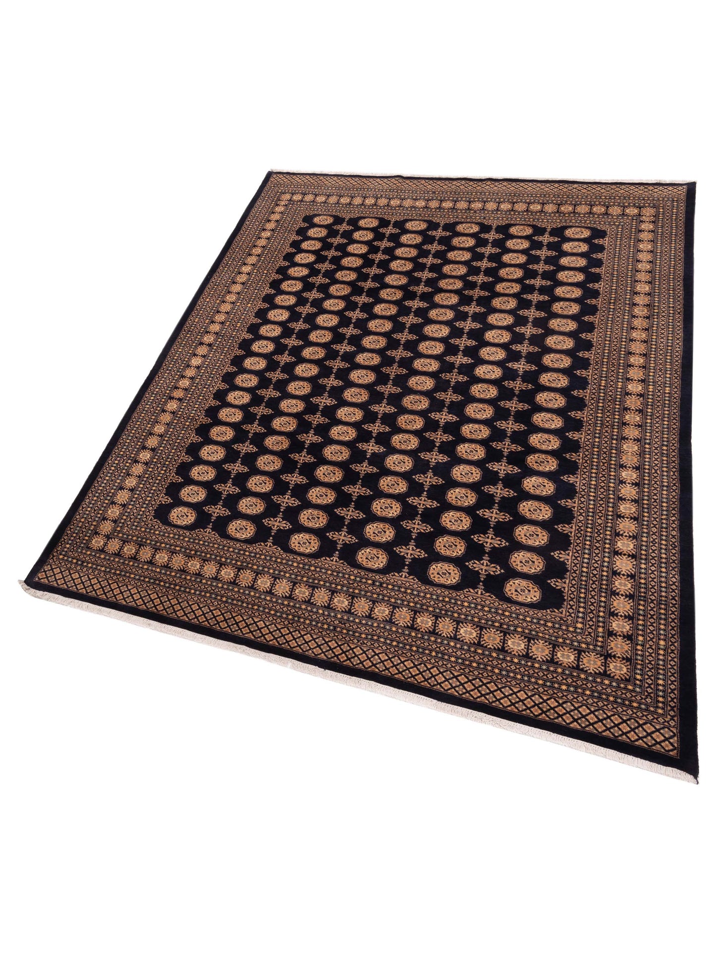 Bokhara 147948 Black 9.4x12.3 Hand Knotted Rug