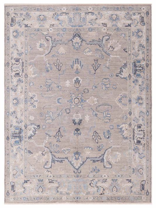 Anadol Angora Oushak  Gray Silver Traditional