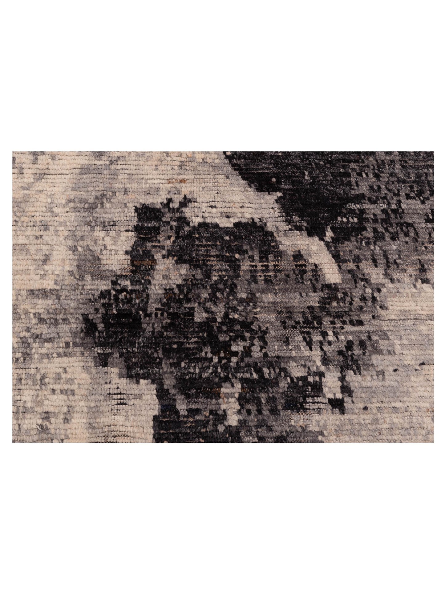 Atlas Myra Ivory Black 5.10x8.9 Hand Knotted Rug