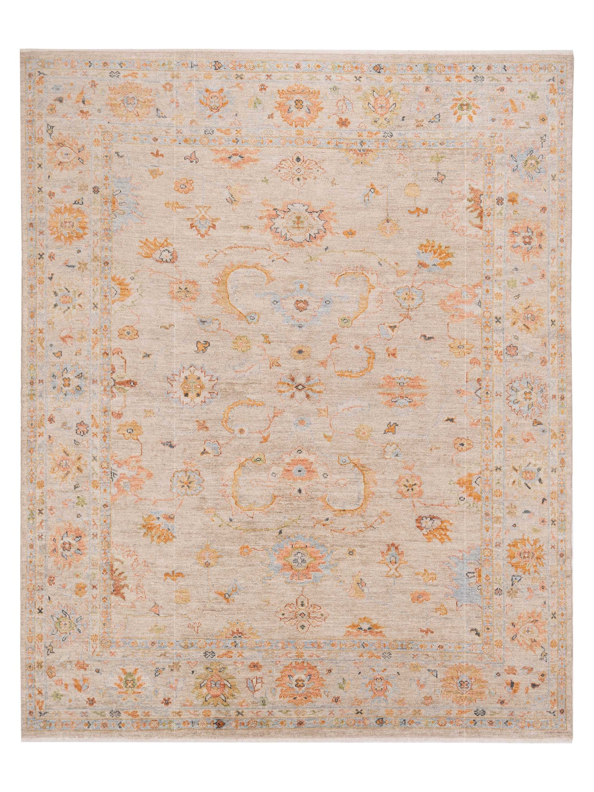 Anadol Angora Oushak  Silver Silver Traditional