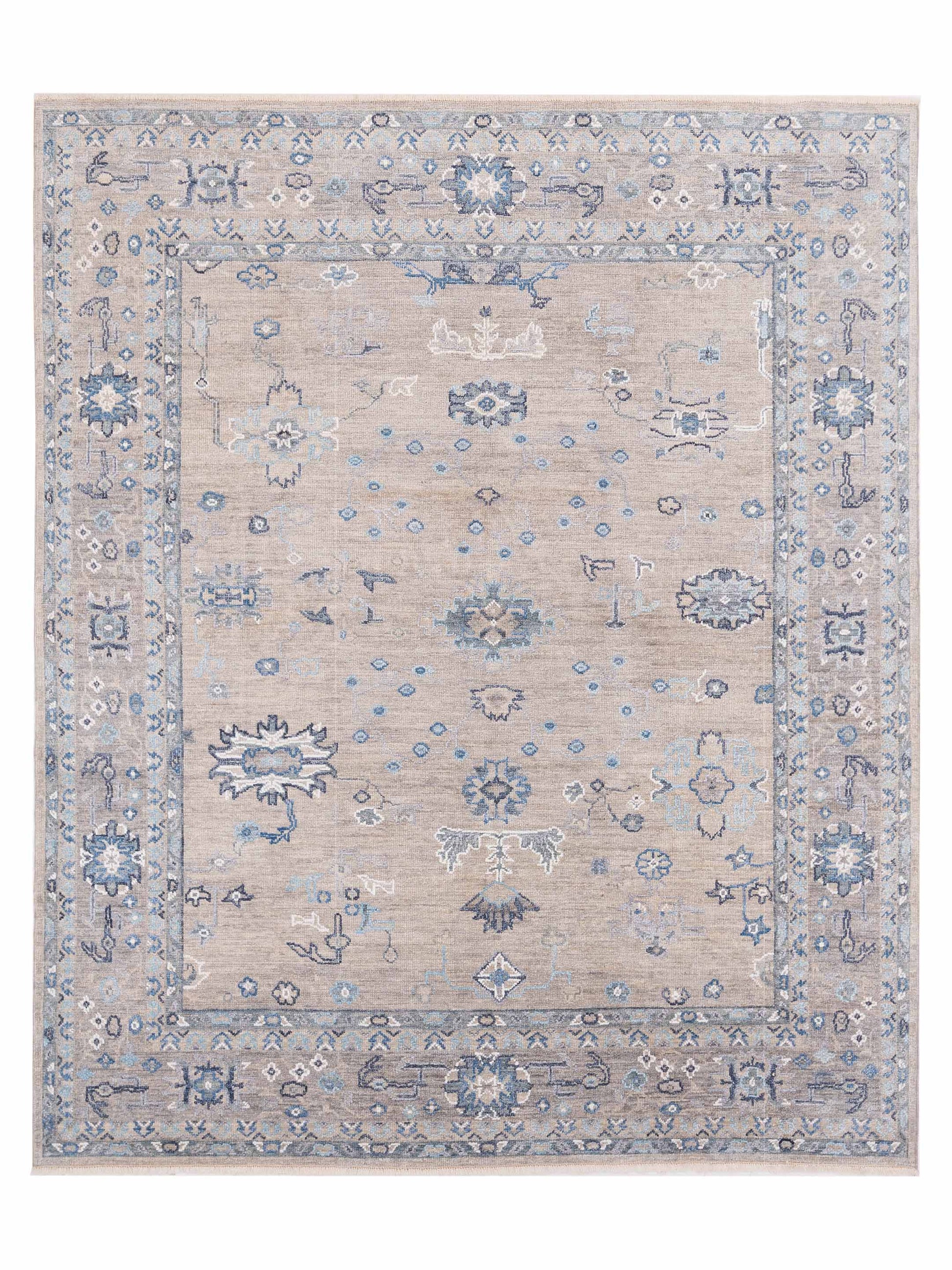 Anadol Angora Oushak  Gray Gray Traditional