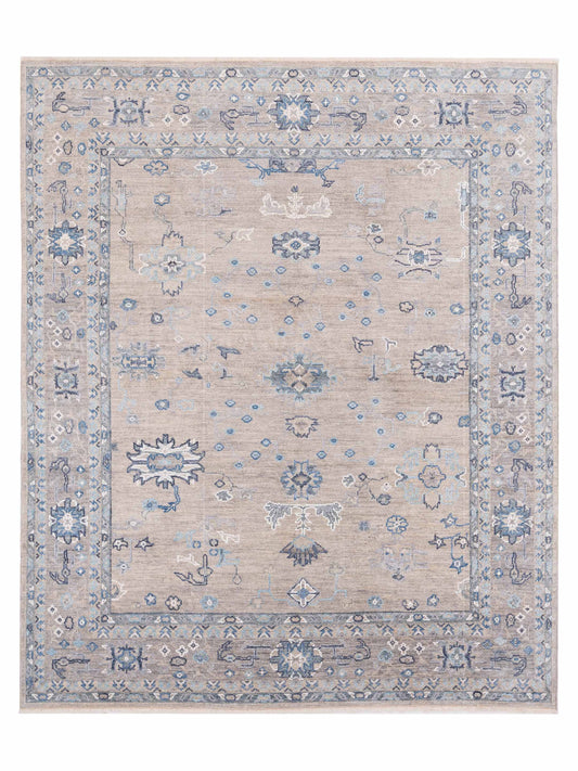 Anadol Angora Oushak  Gray Gray Traditional