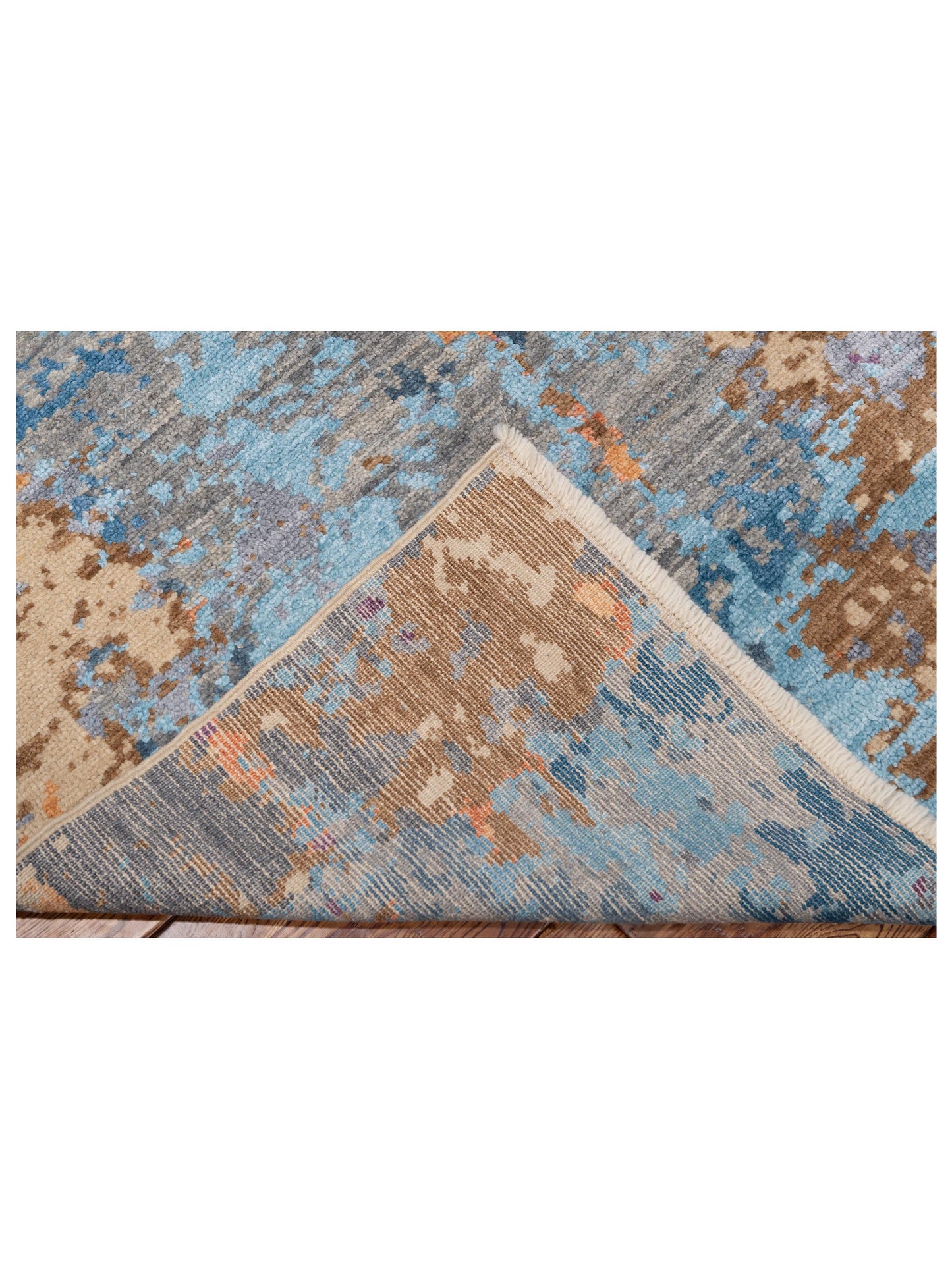 Angora Oushak 148234 Multi Multi 8.1x9.8 Hand Knotted Rug