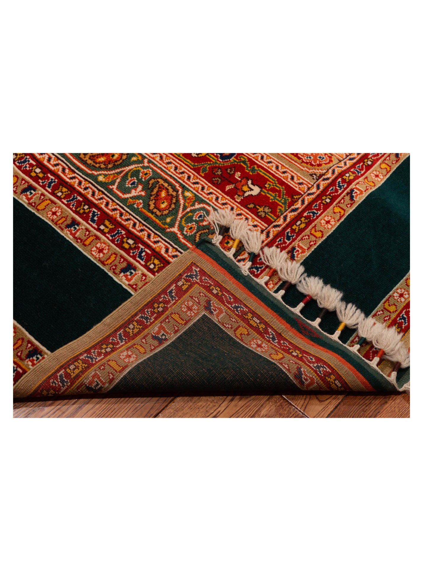 Turkish Shirwan 148341 Multi Multi 6.5x9.2 Hand Knotted Rug