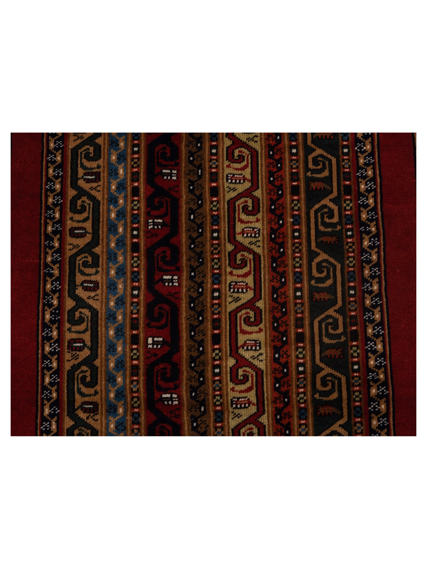 Turkish Shirwan 148361 Multi Multi 3x9.7 Hand Knotted Rug