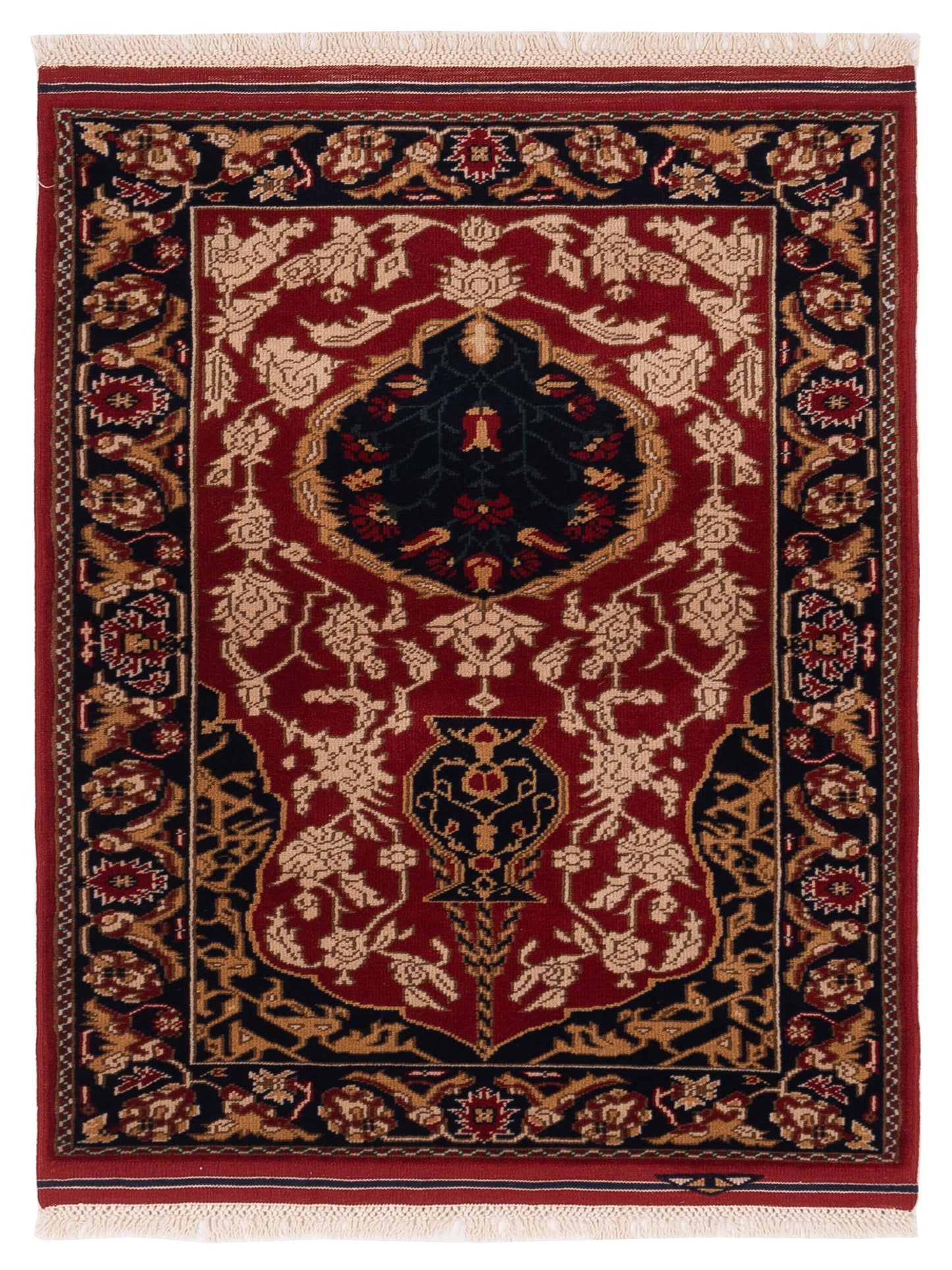 Pasha Turkish Shirwan Red Navy Traditional