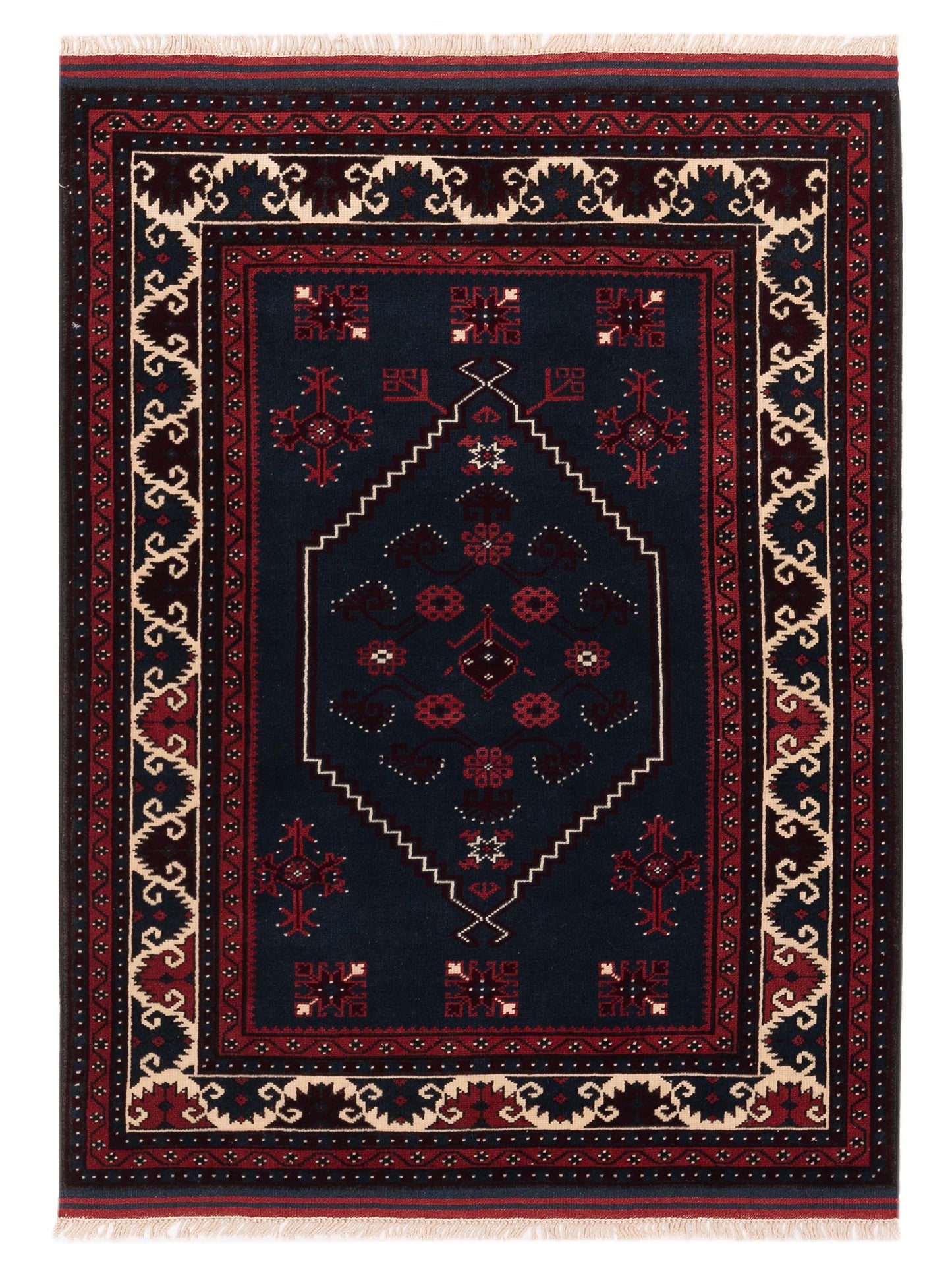 Pasha Turkish Shirwan Black Ivory Traditional