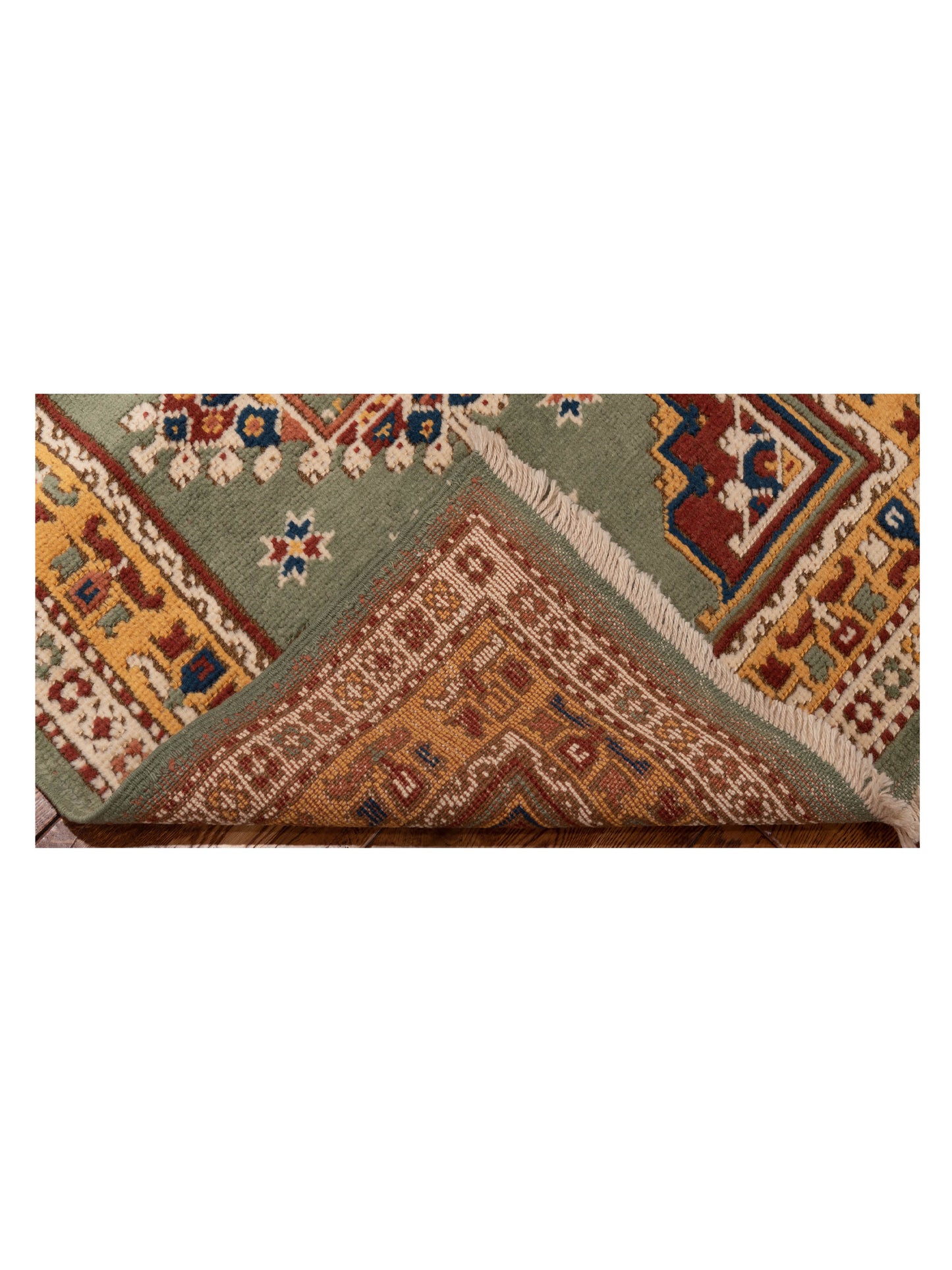 Turkish Shirwan 148387 Red Charcoal 3.1x5.8 Hand Knotted Rug