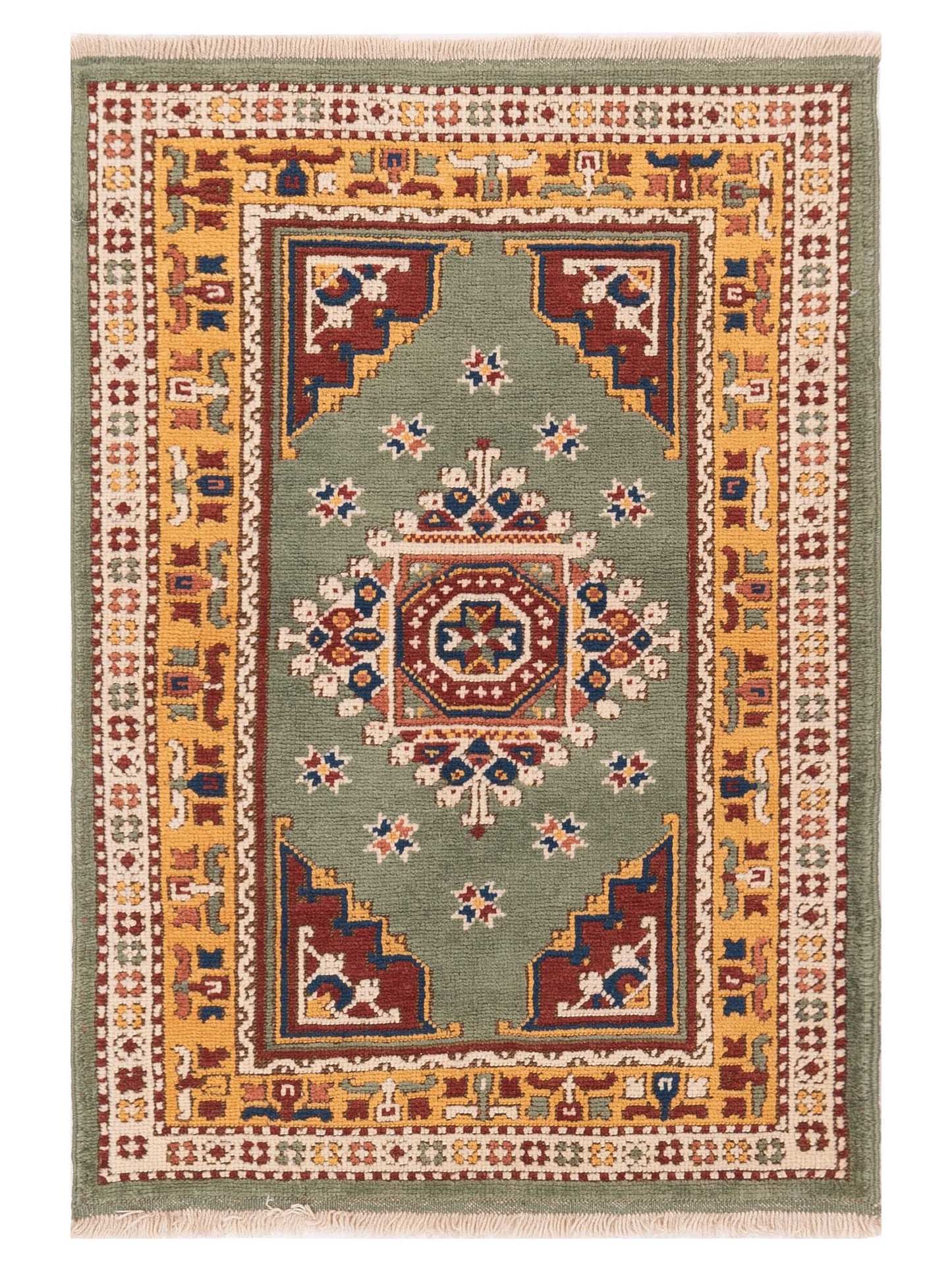 Pasha Turkish Shirwan Red Charcoal Traditional