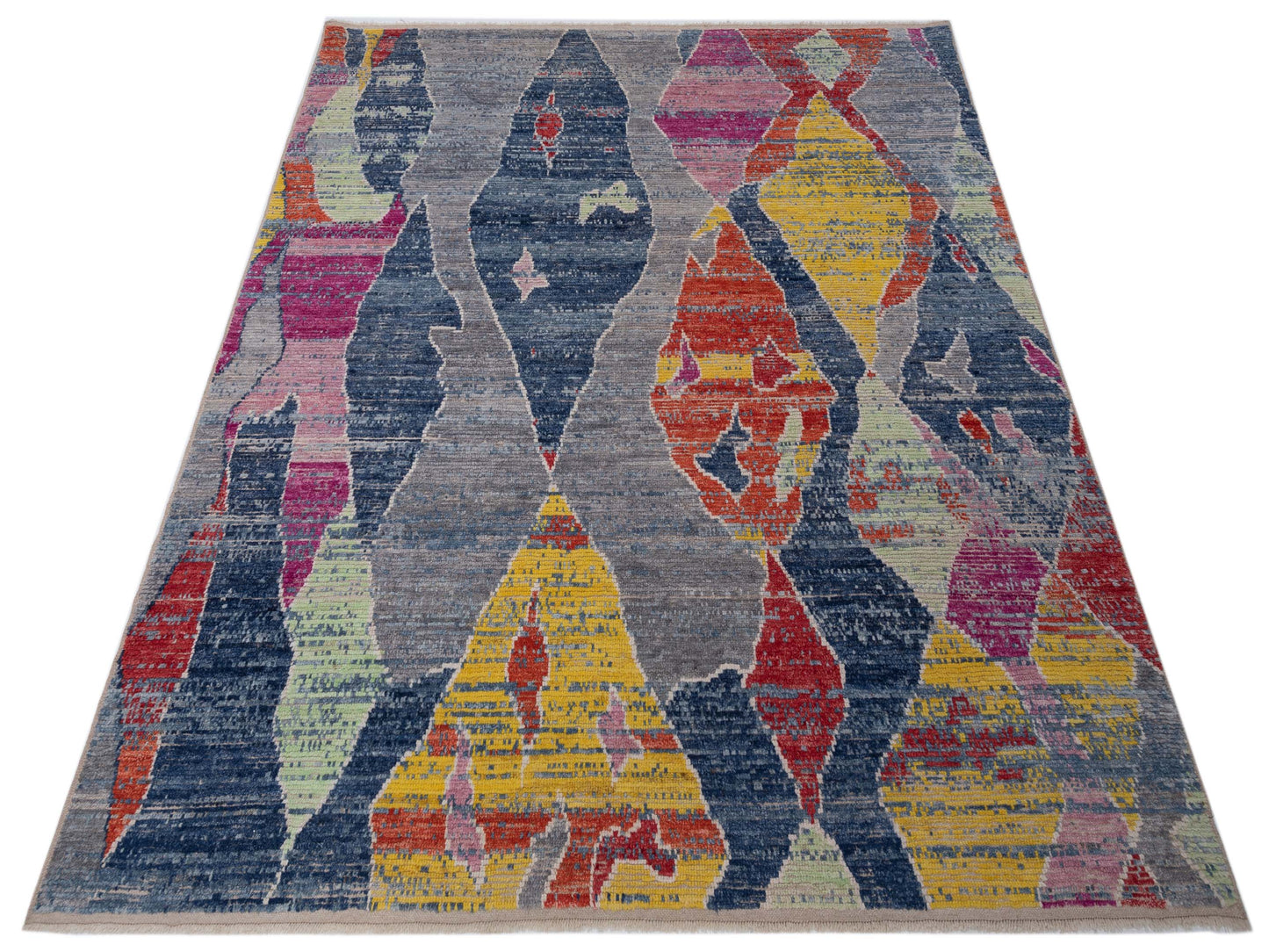 Berber Karaca
Multi Black 8.1x9.3 Hand Knotted Rug