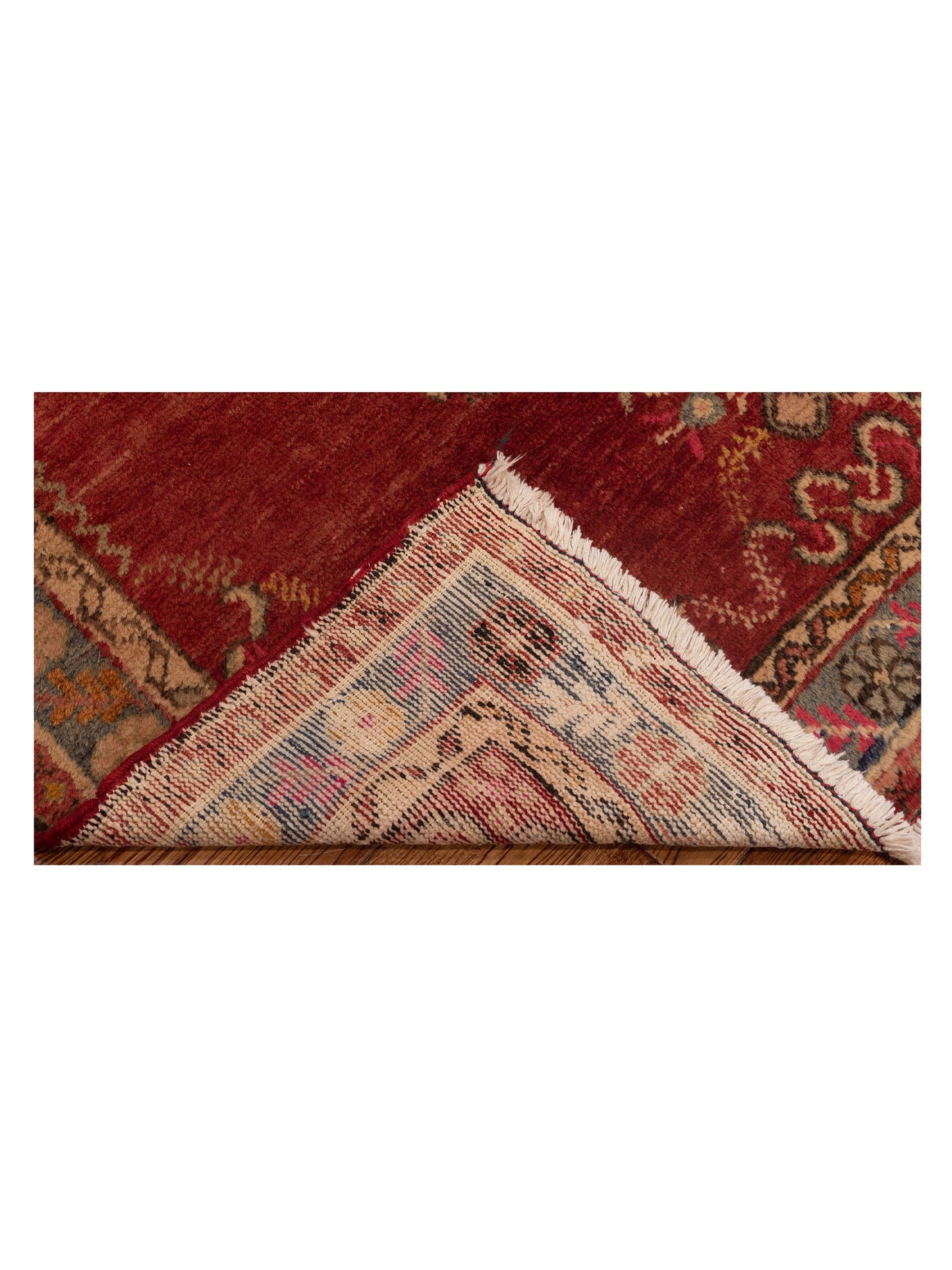 Old Anatolian 148485 Rust Gray 3.4x7.1 Hand Knotted Rug