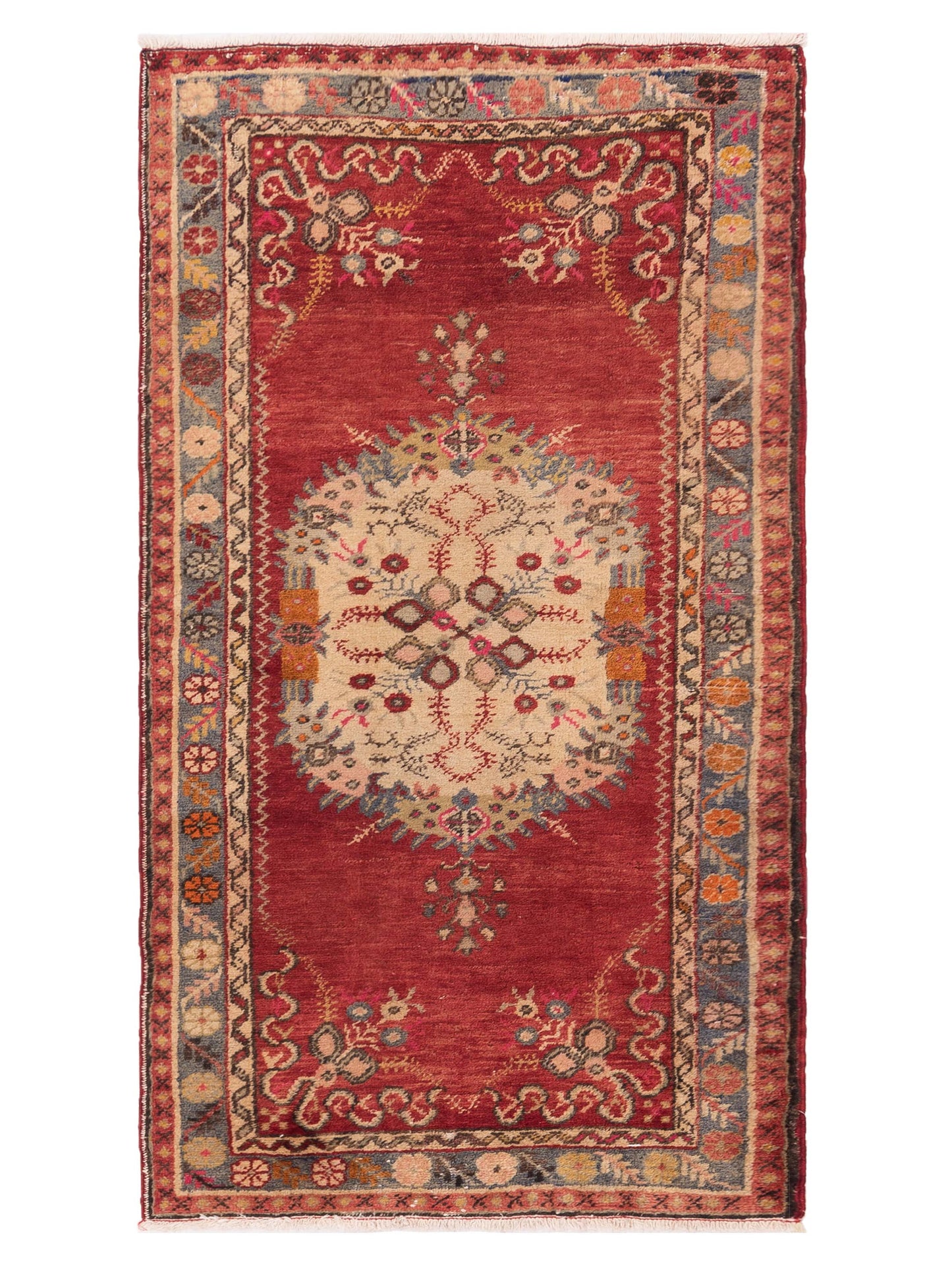Pasha Old Anatolian Rust Gray Traditional