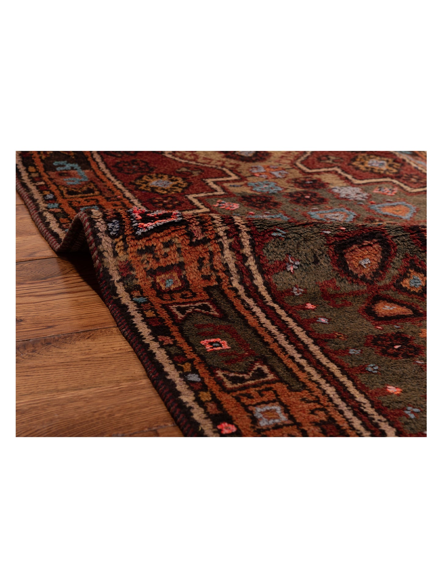 Old Anatolian 148487 Brown Orange 2.8x5 Hand Knotted Rug