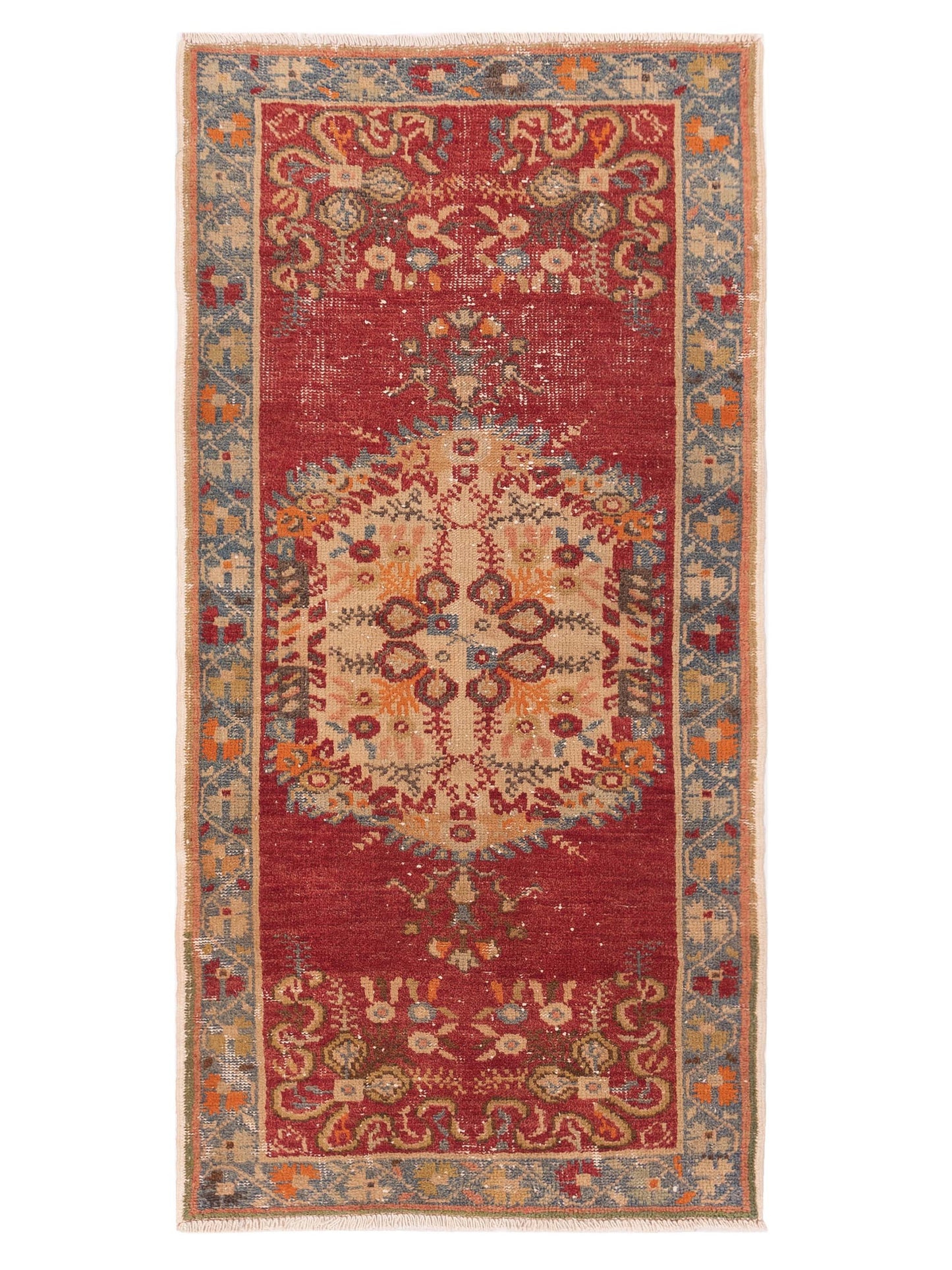 Pasha Old Anatolian Rust Gray Traditional