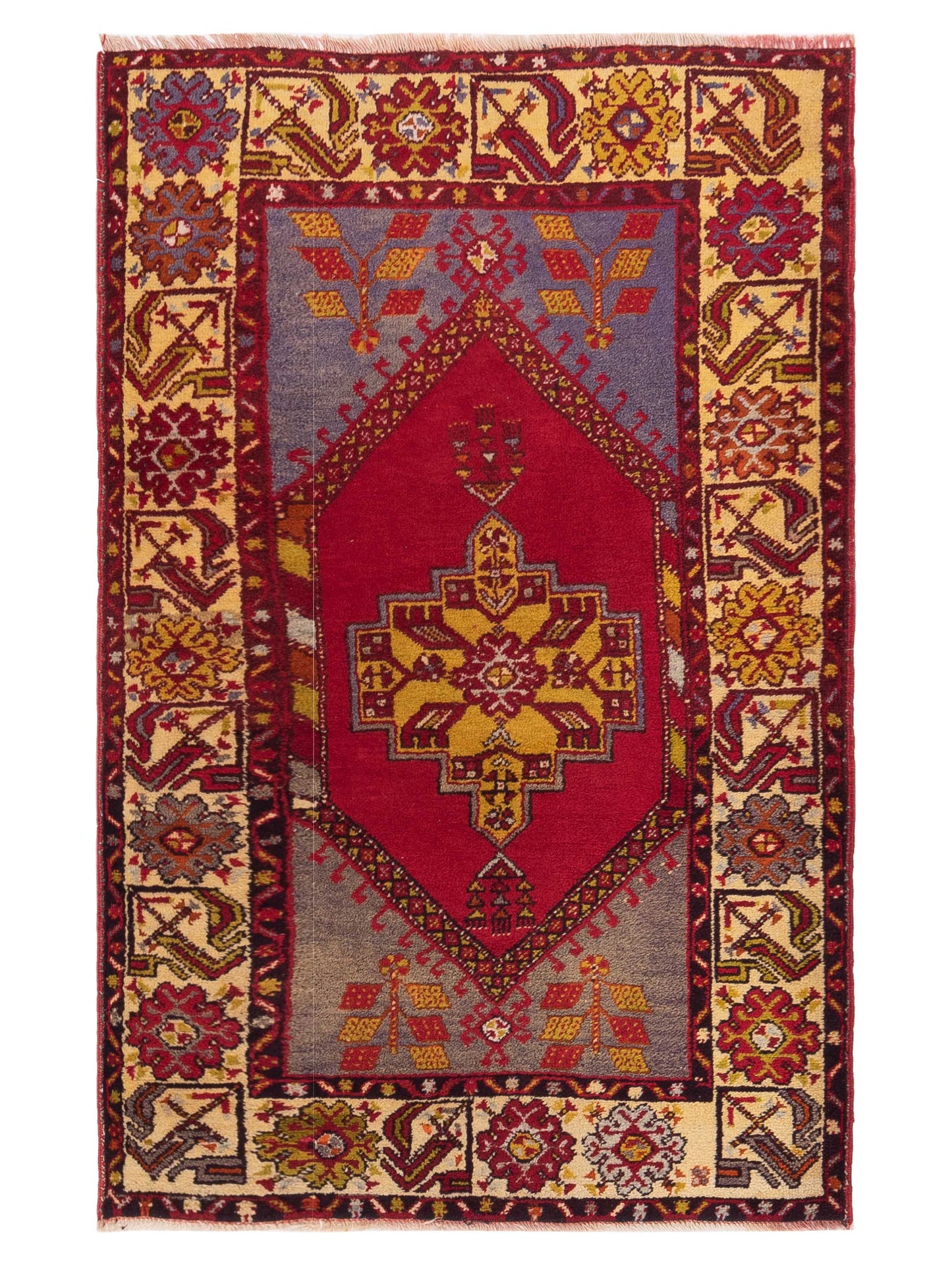 Pasha Old Anatolian Red Ivory Traditional