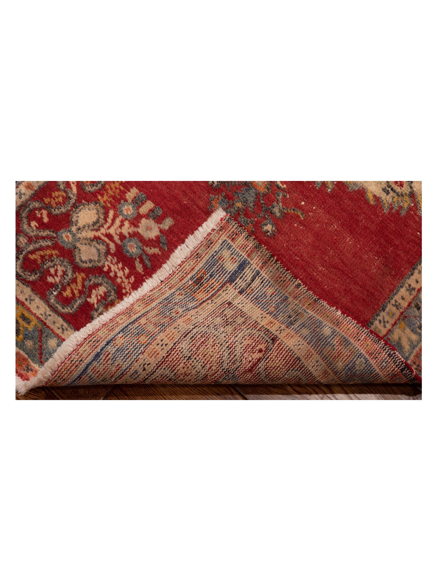 Old Anatolian 148511 Rust Gray 2.10x5.9 Hand Knotted Rug