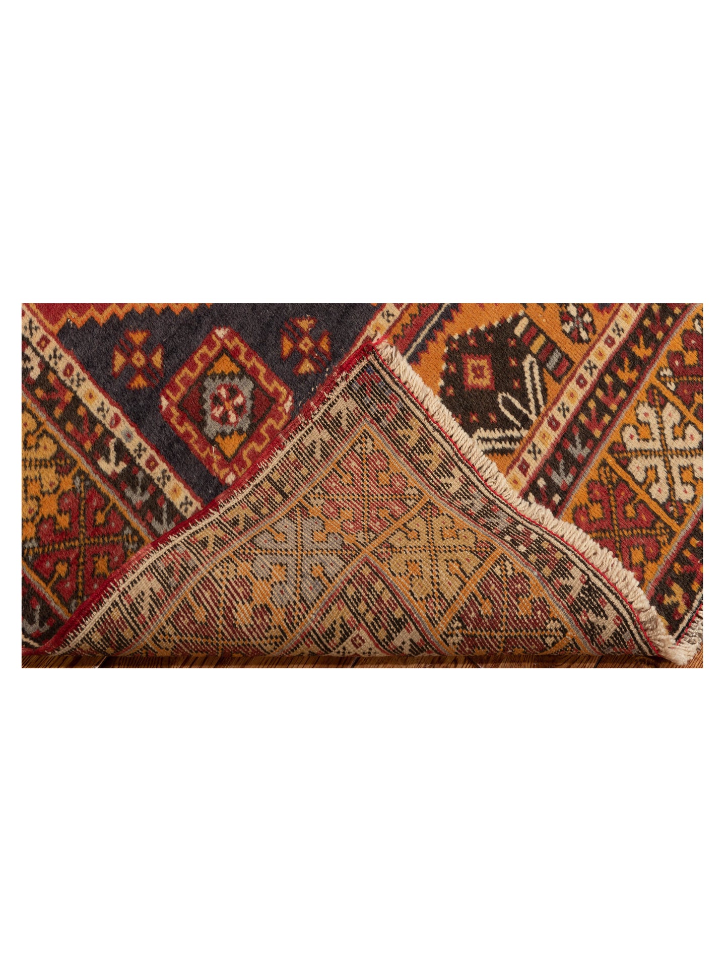 Old Anatolian 148521 Rust Gold 3.8x5.6 Hand Knotted Rug
