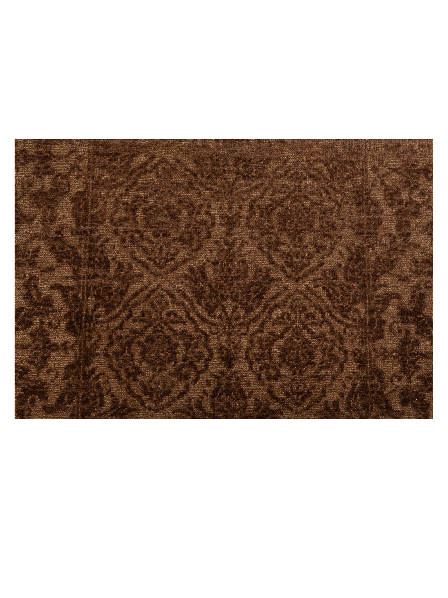 Defne Tulip Ivory Brown 2.8x4.10 Hand Knotted Rug