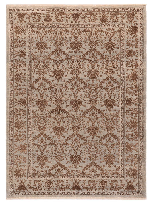 Pasha Defne  Ice Blue Brown Transitional