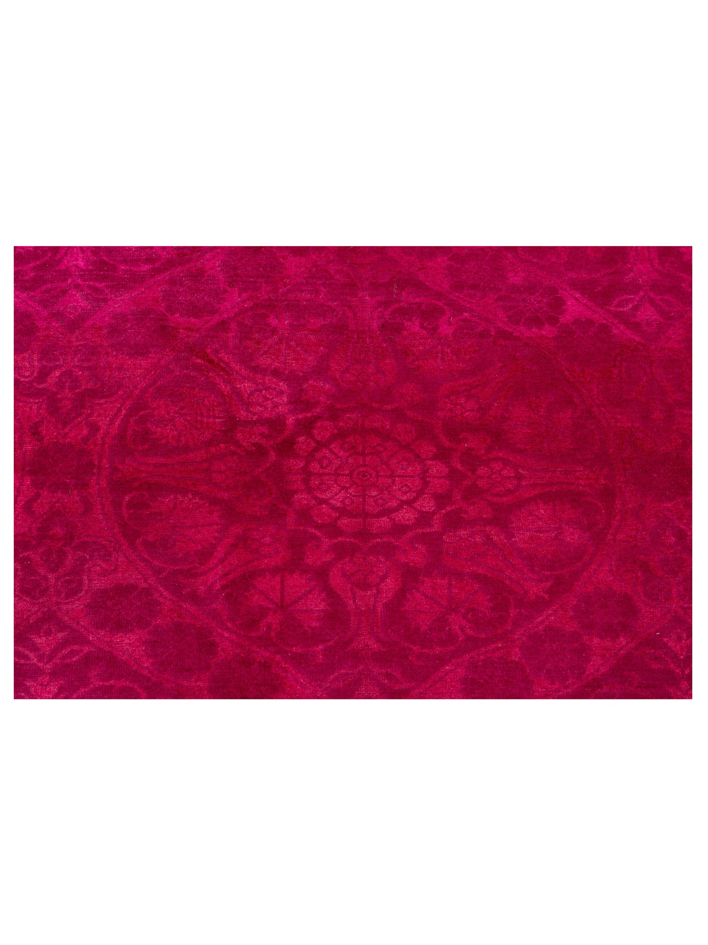 Color Bouquet 148671 Pink Pink 5.7x7.8 Hand Knotted Rug