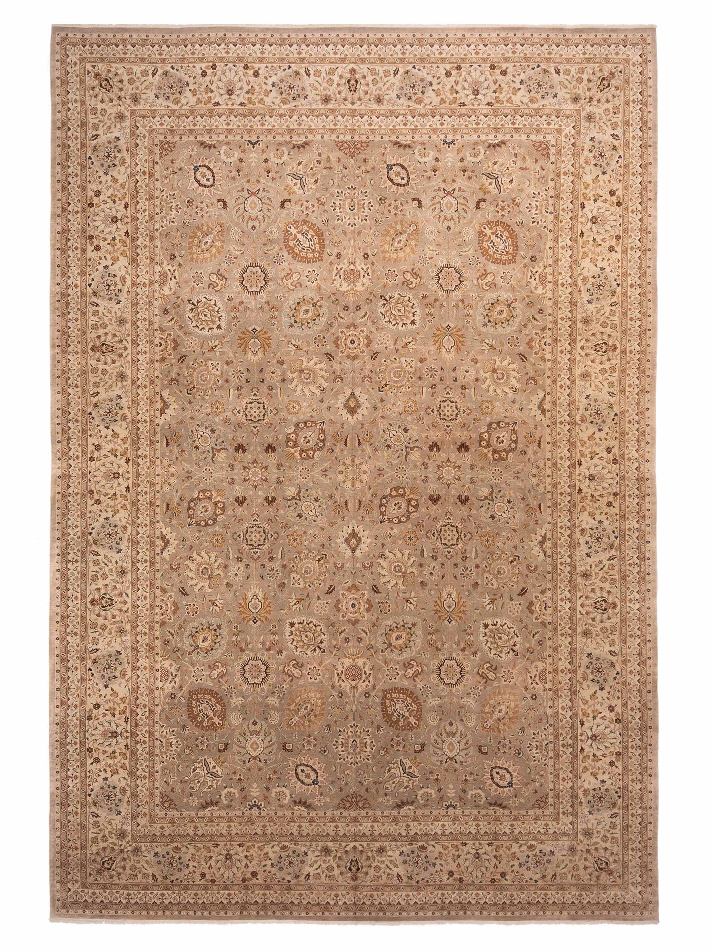 Rajpur Haji Jalili Brown Beige Transitional