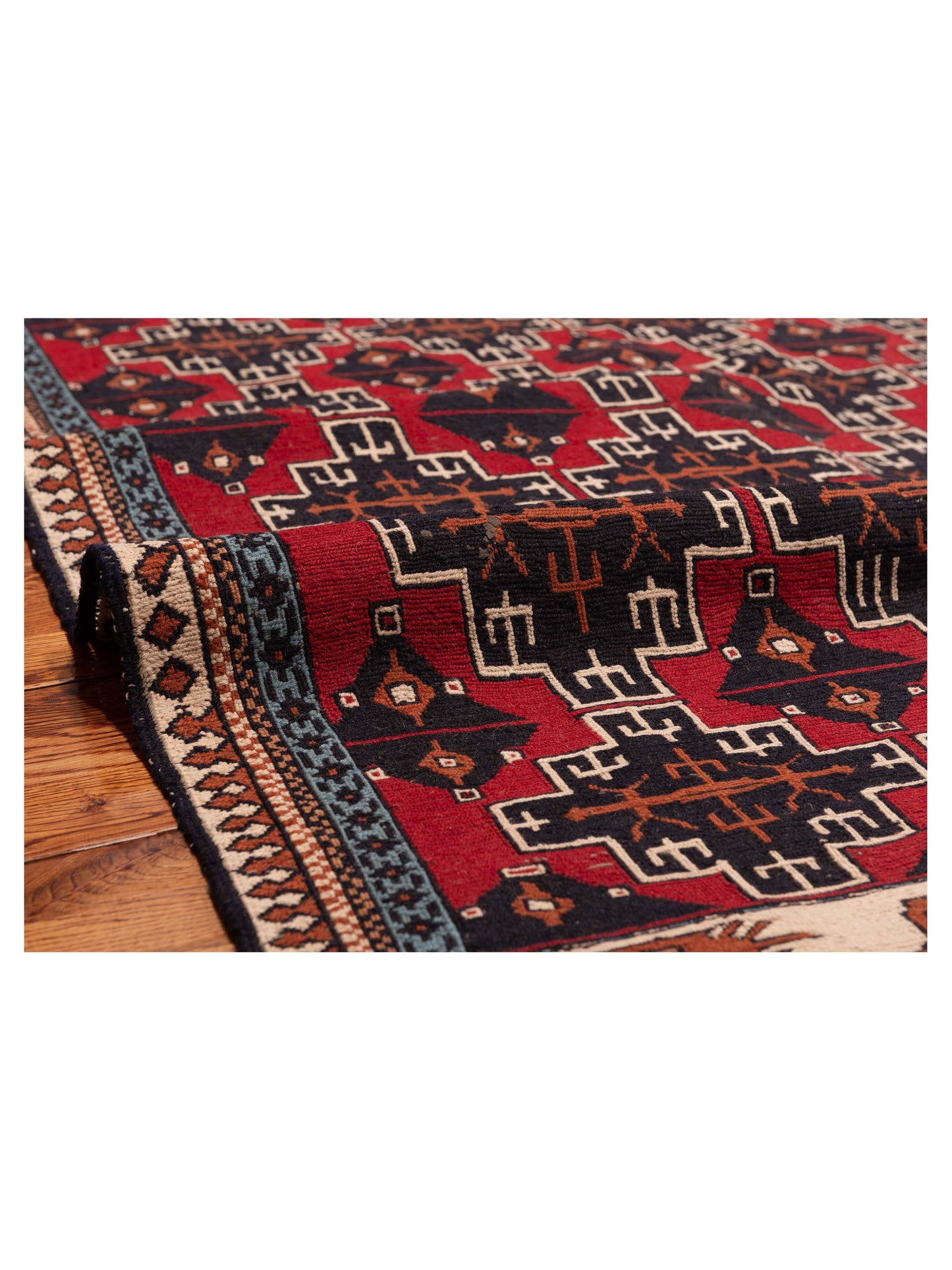 Afghan Soumak 148719 Multi Multi 5.10x10.11 Hand Woven Rug