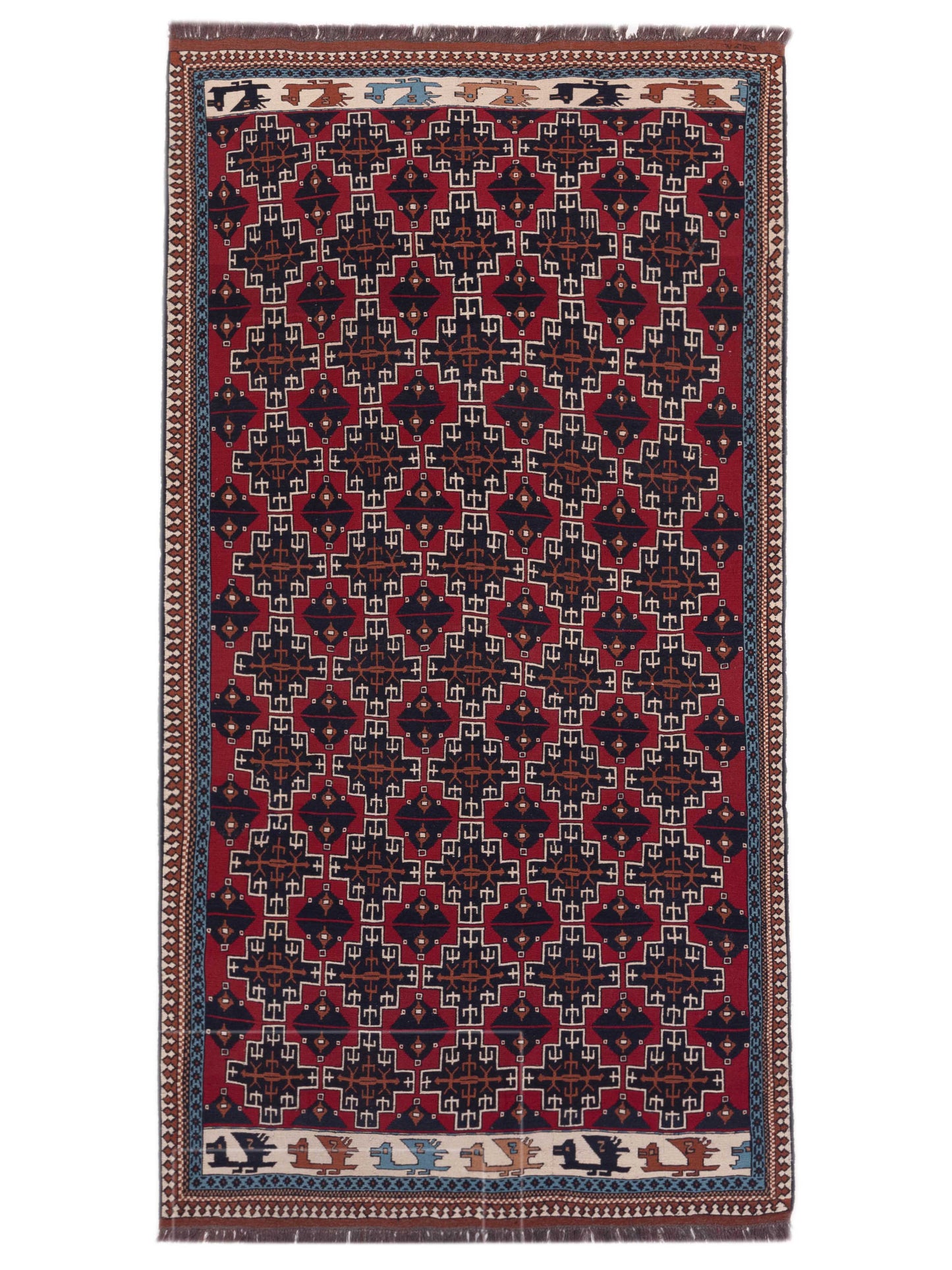 Nomad Afghan Soumak Multi Multi Tribal