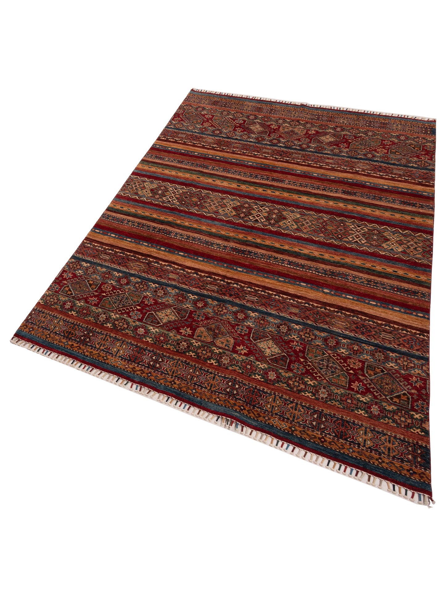Horosan 148770 Multi Multi 6.7x9.11 Hand Knotted Rug