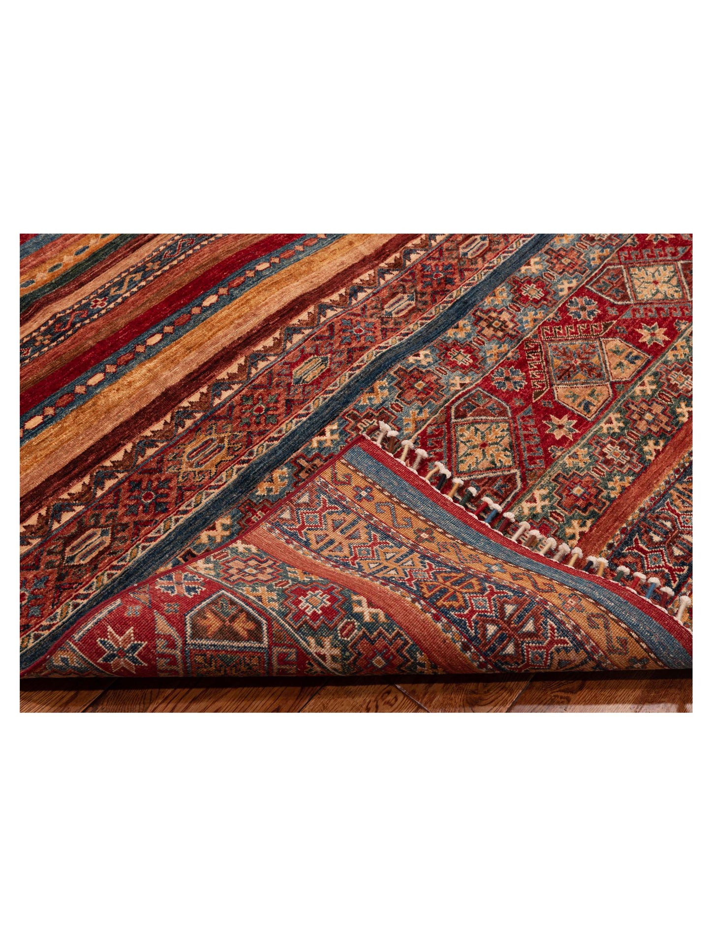 Horosan 148770 Multi Multi 6.7x9.11 Hand Knotted Rug