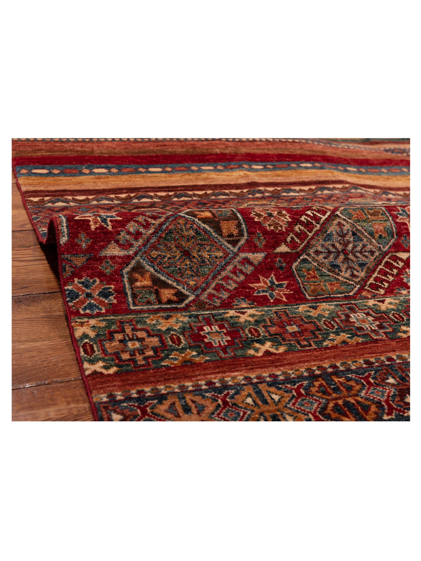 Horosan 148770 Multi Multi 6.7x9.11 Hand Knotted Rug